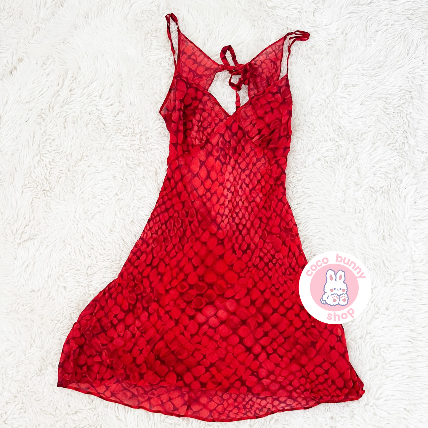 victoria secret spicy snake print slip dress
