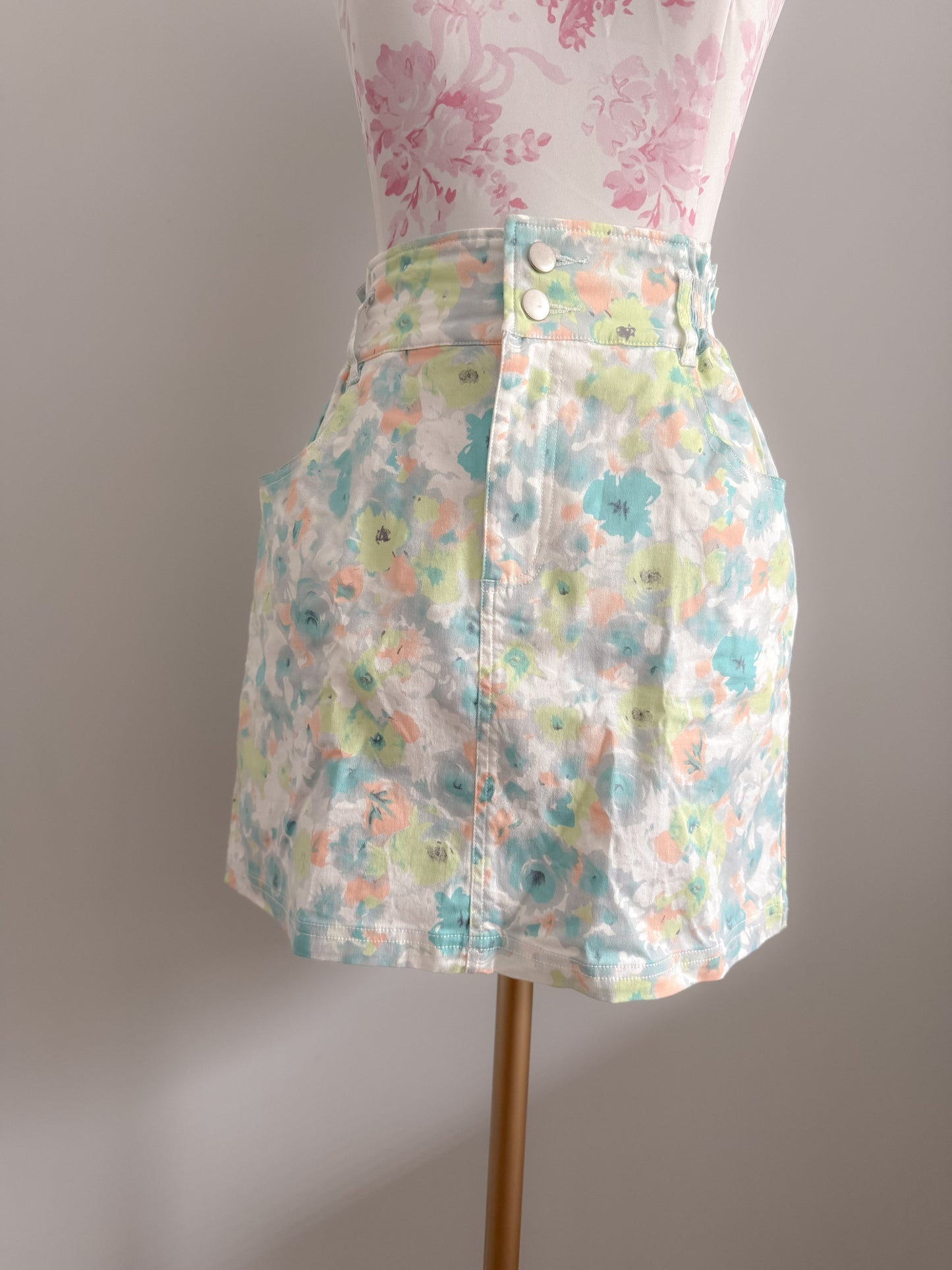 melon flower fizz cocktail skirt