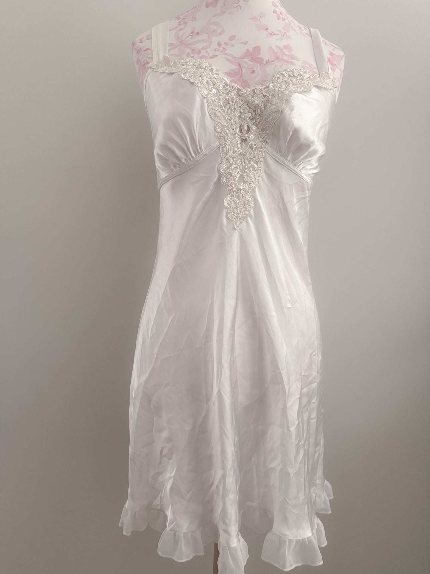 lotus pearl margarita slip dress