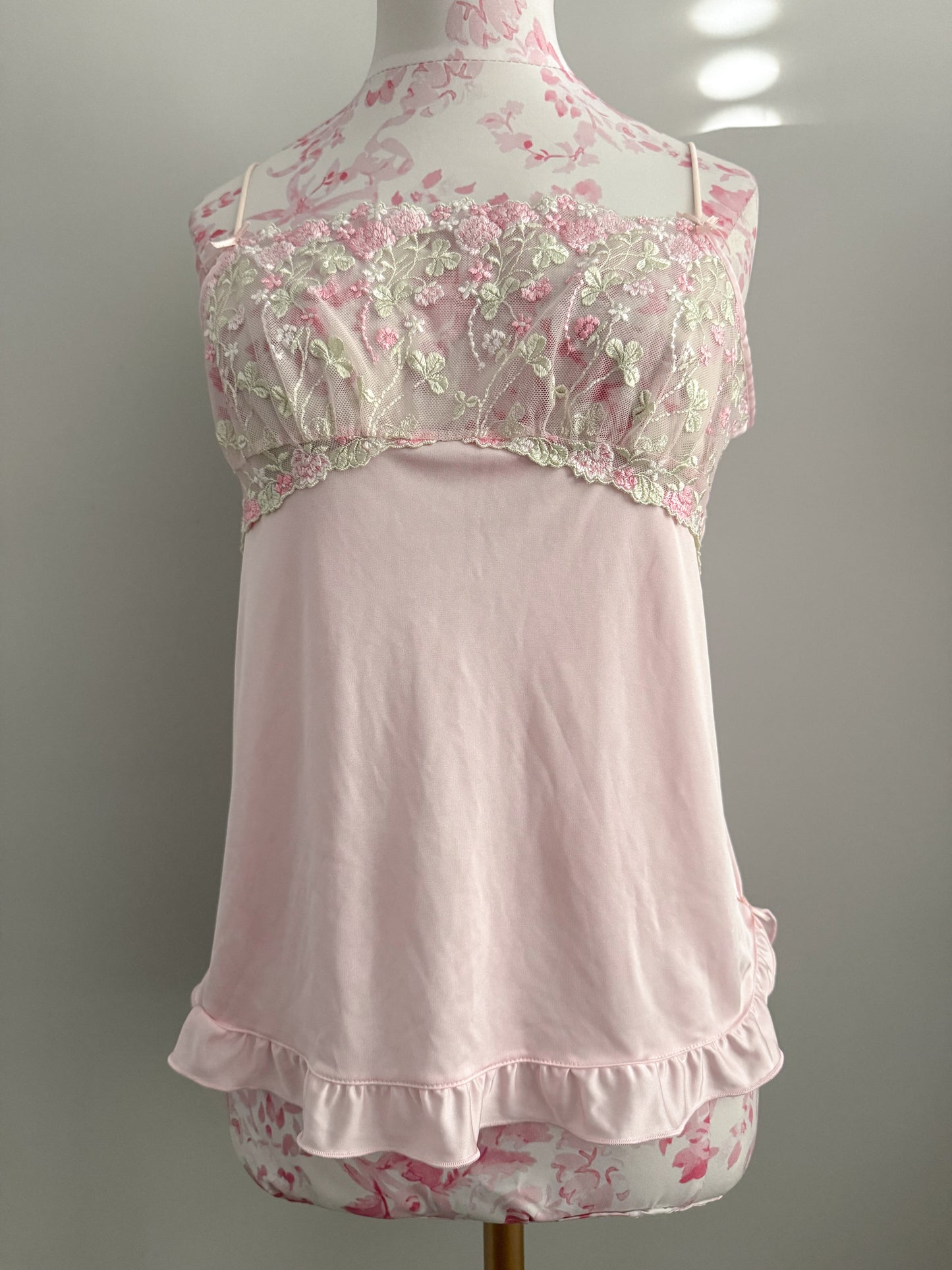 strawberry spring moon martini camisole