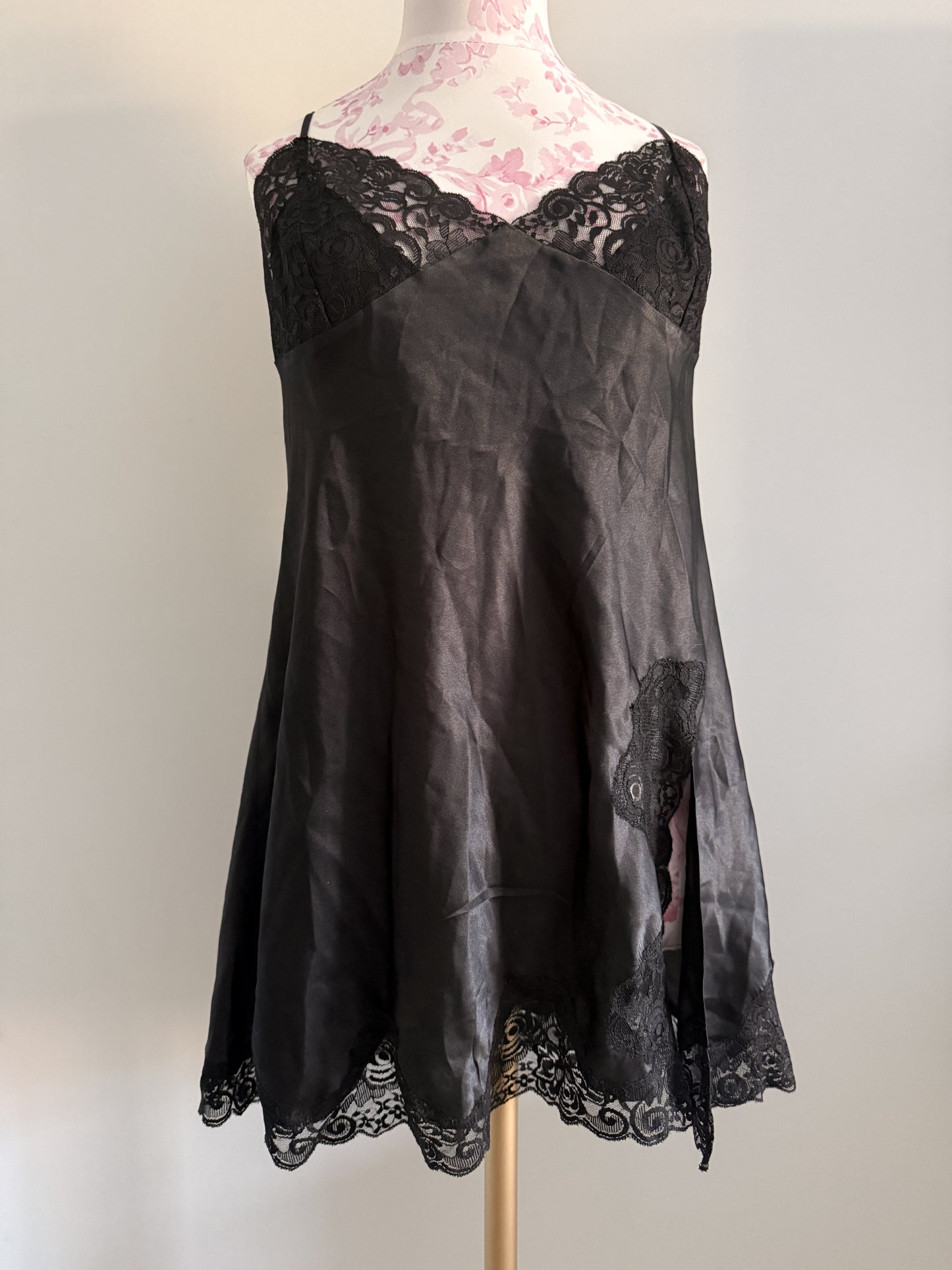 licorice melon wave daiquiri slip dress