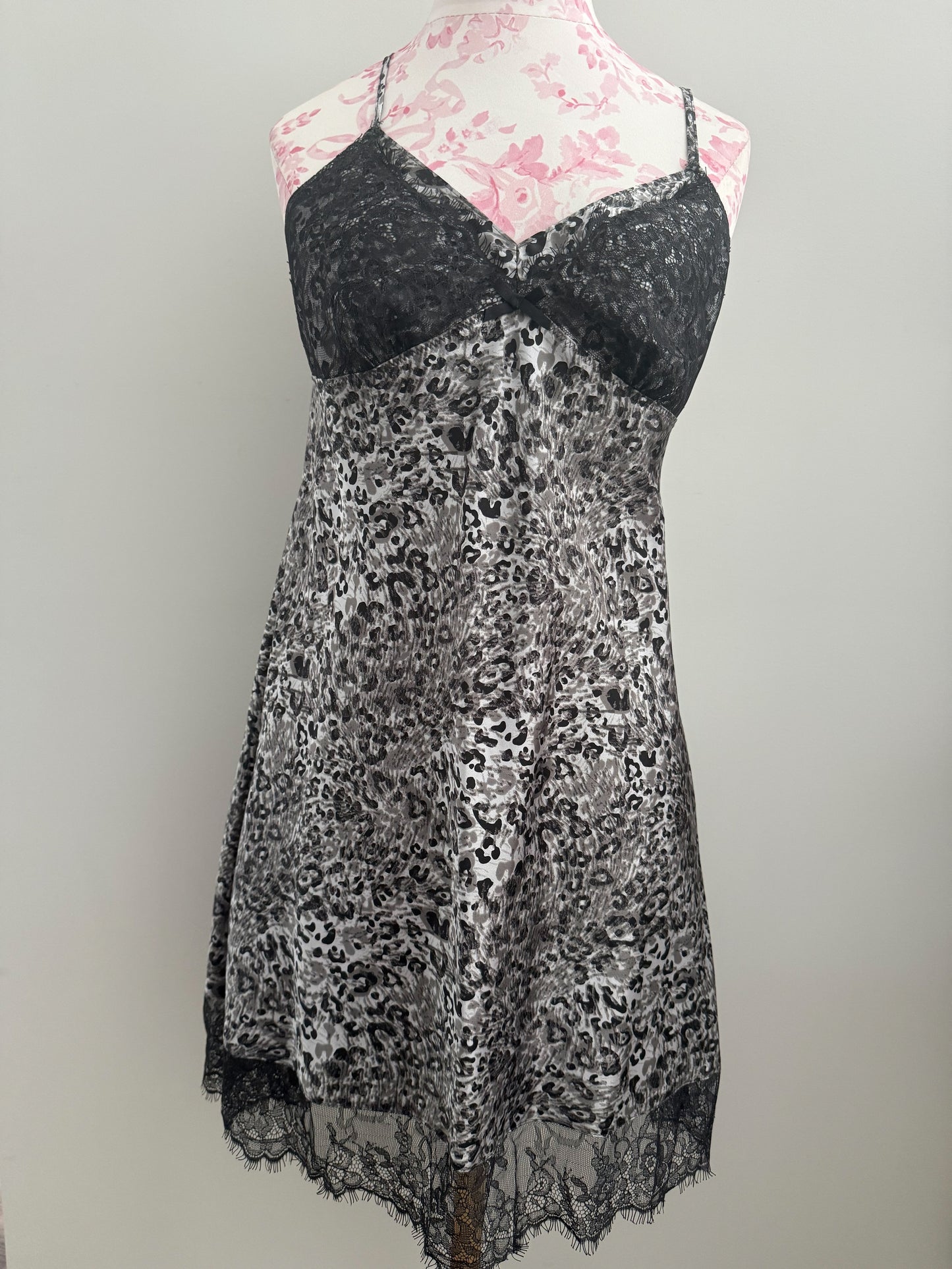 espresso wild blitz cocktail slip dress