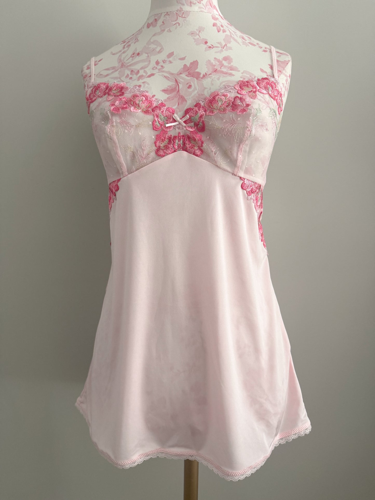 rose glaze frosting bellini camisole