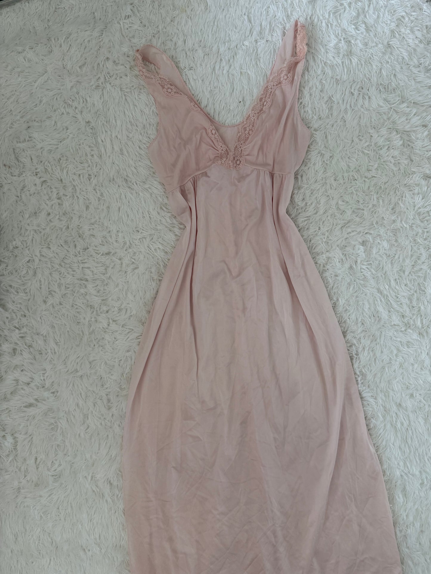 rose caress martini slip dress