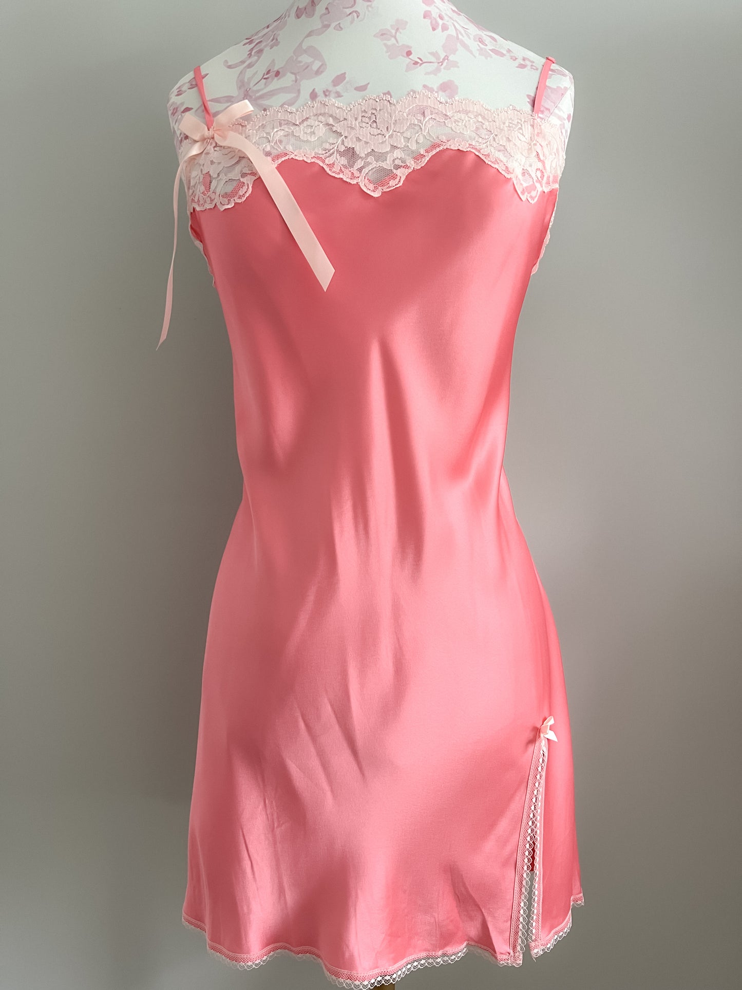 grapefruit fizz cocktail slip dress