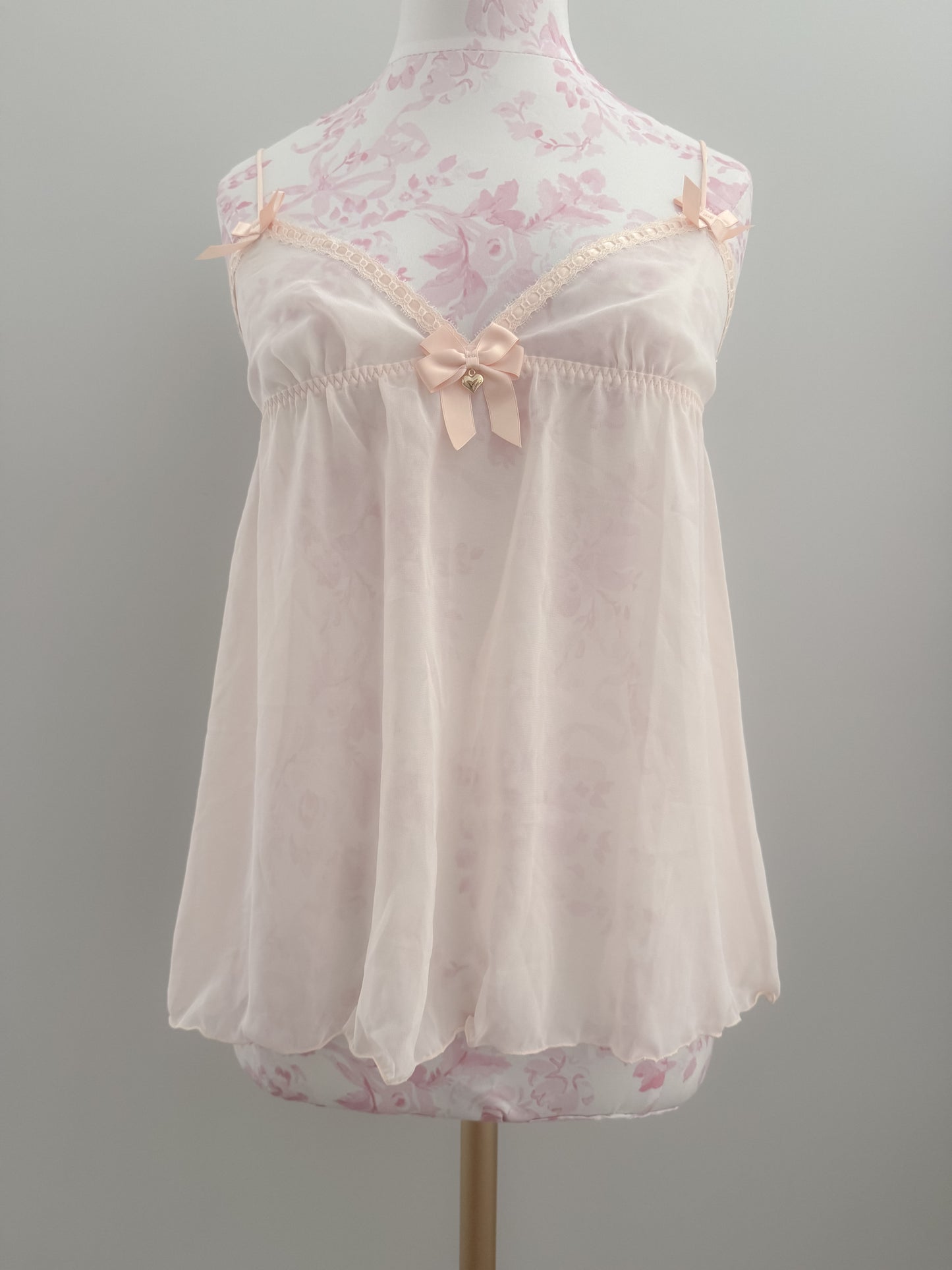 blush sea mist martini camisole