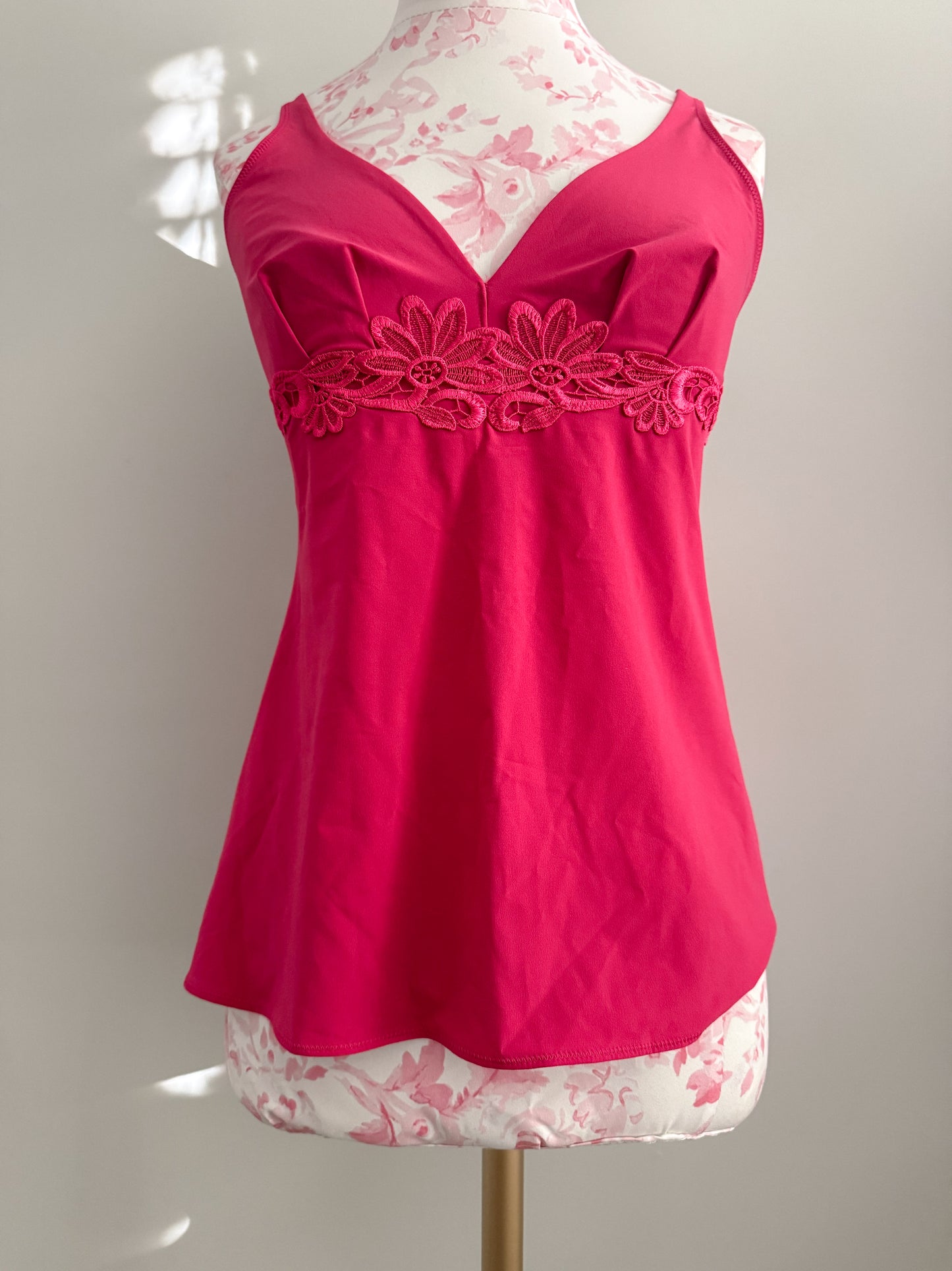 cherry sage twist martini camisole