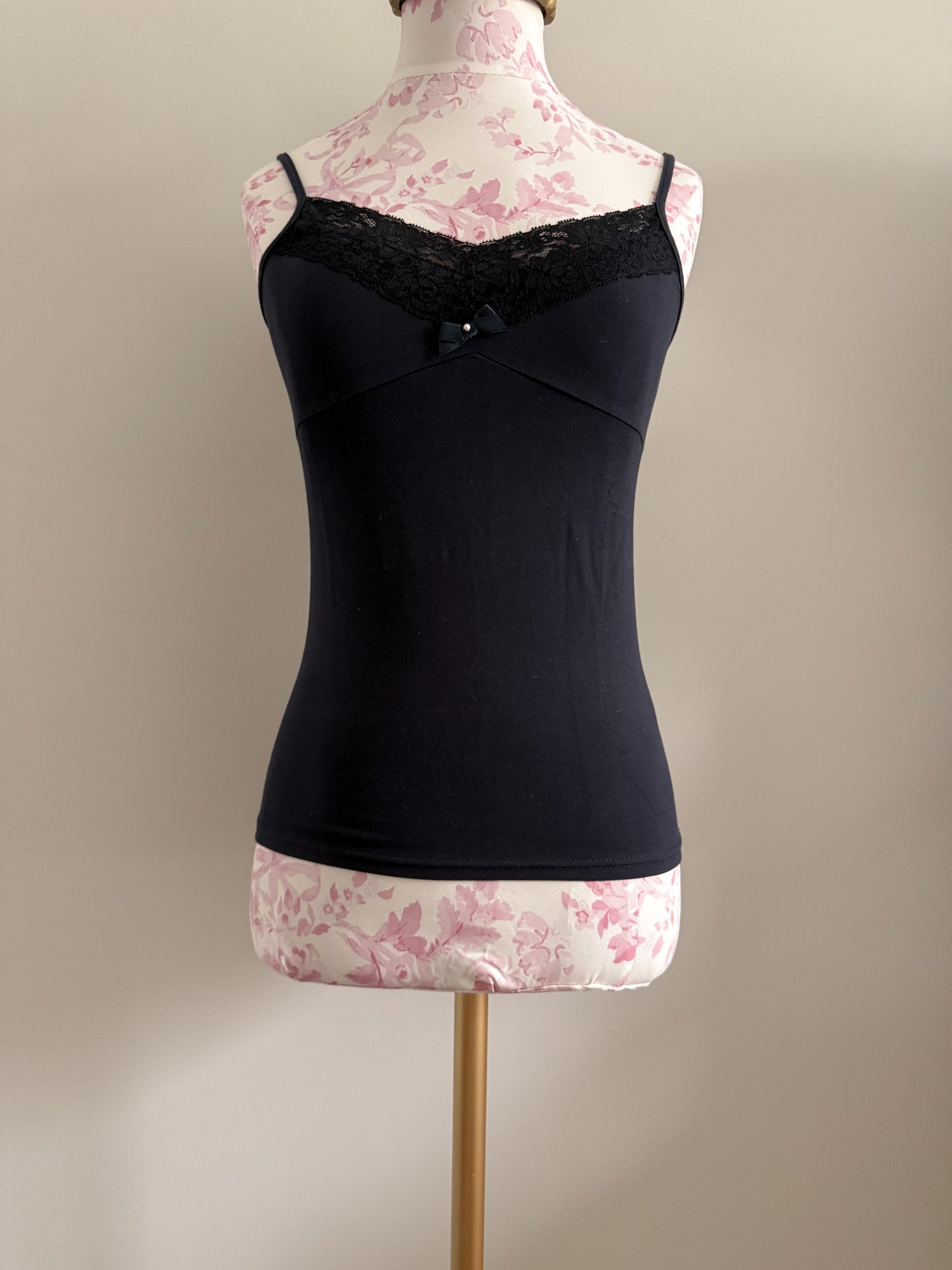 black cherry drop cocktail camisole