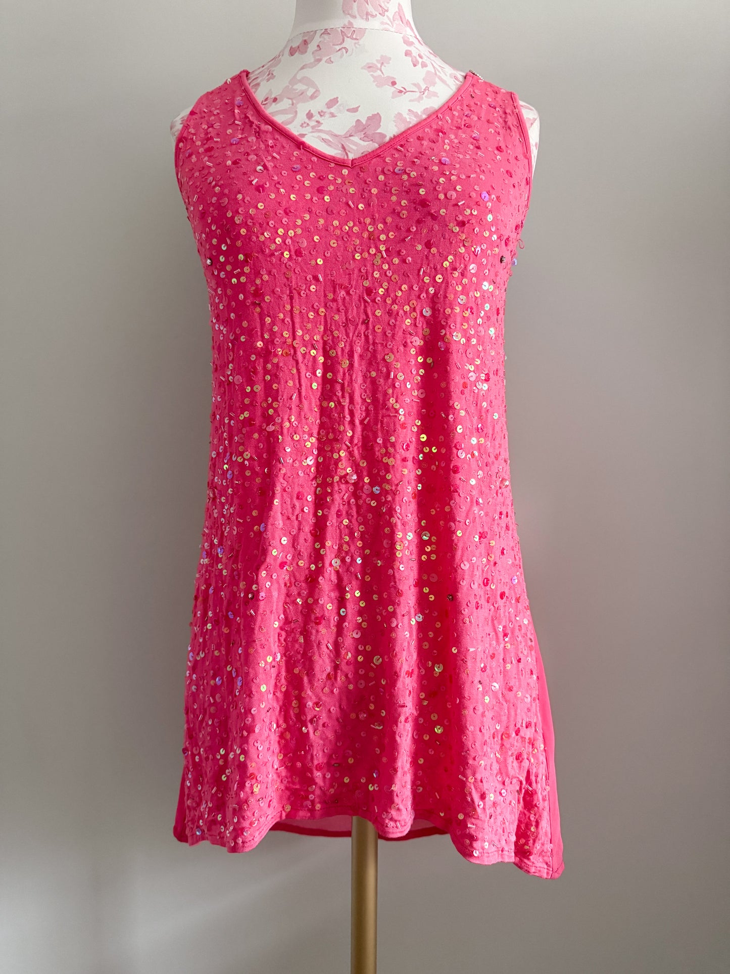 watermelon sparkle sour spritz dress