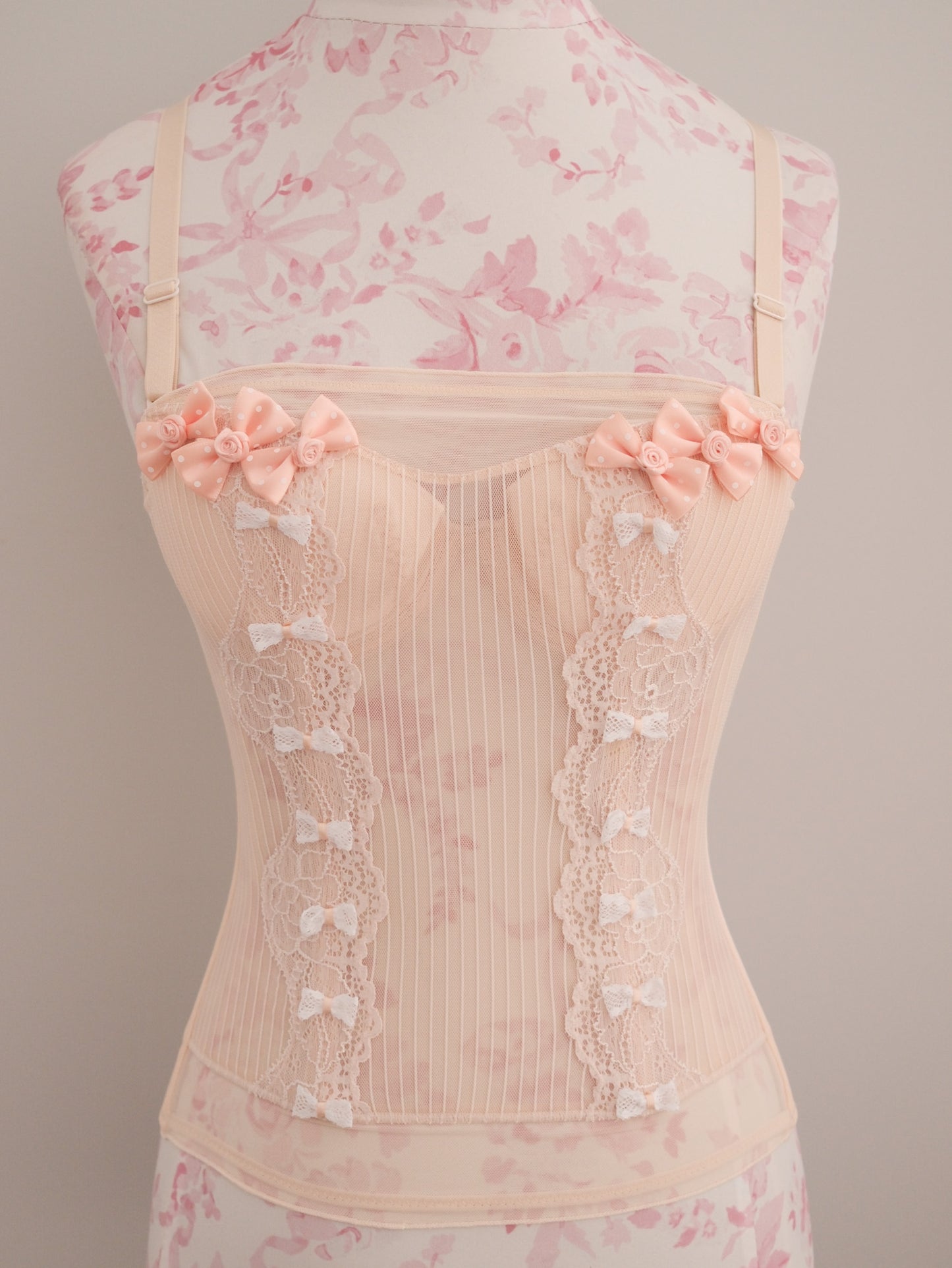 shell garden corset
