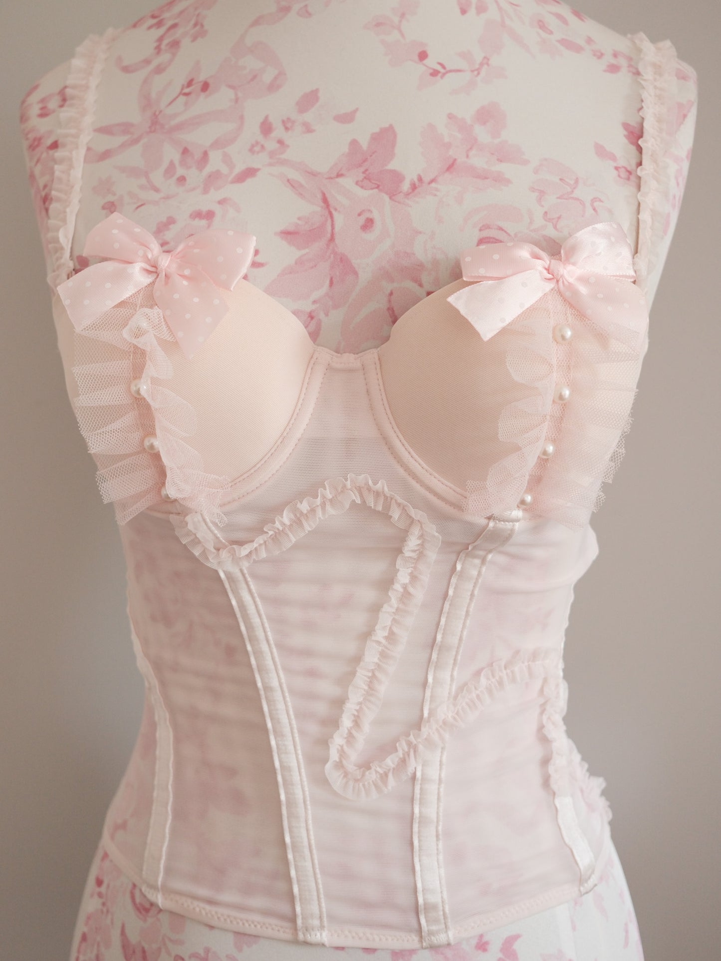 guava berry corset