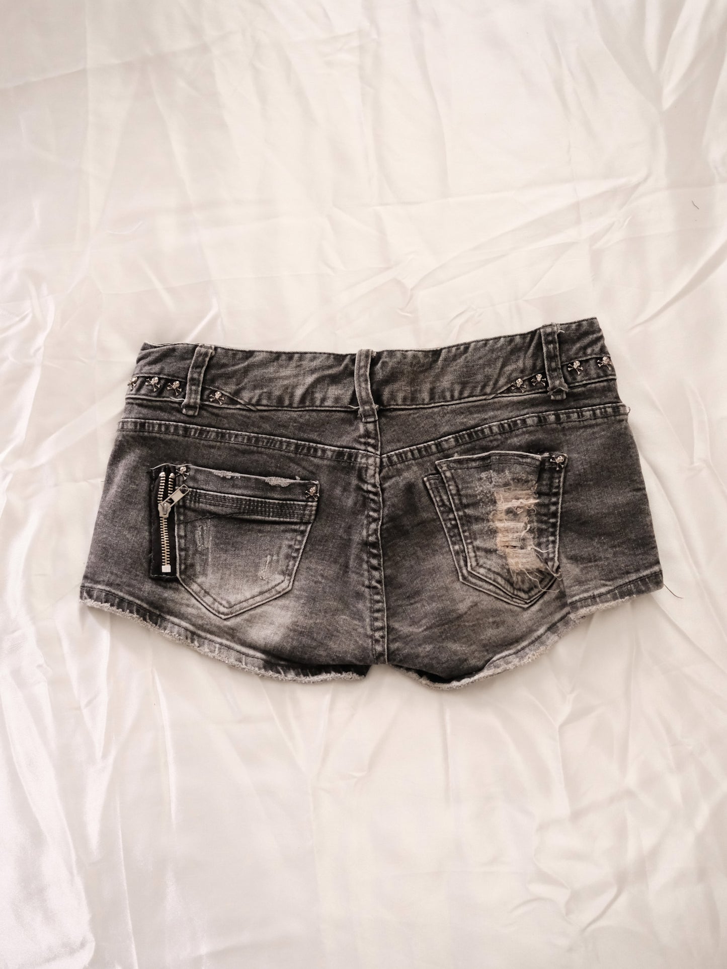 patchwork princess bunny shorts