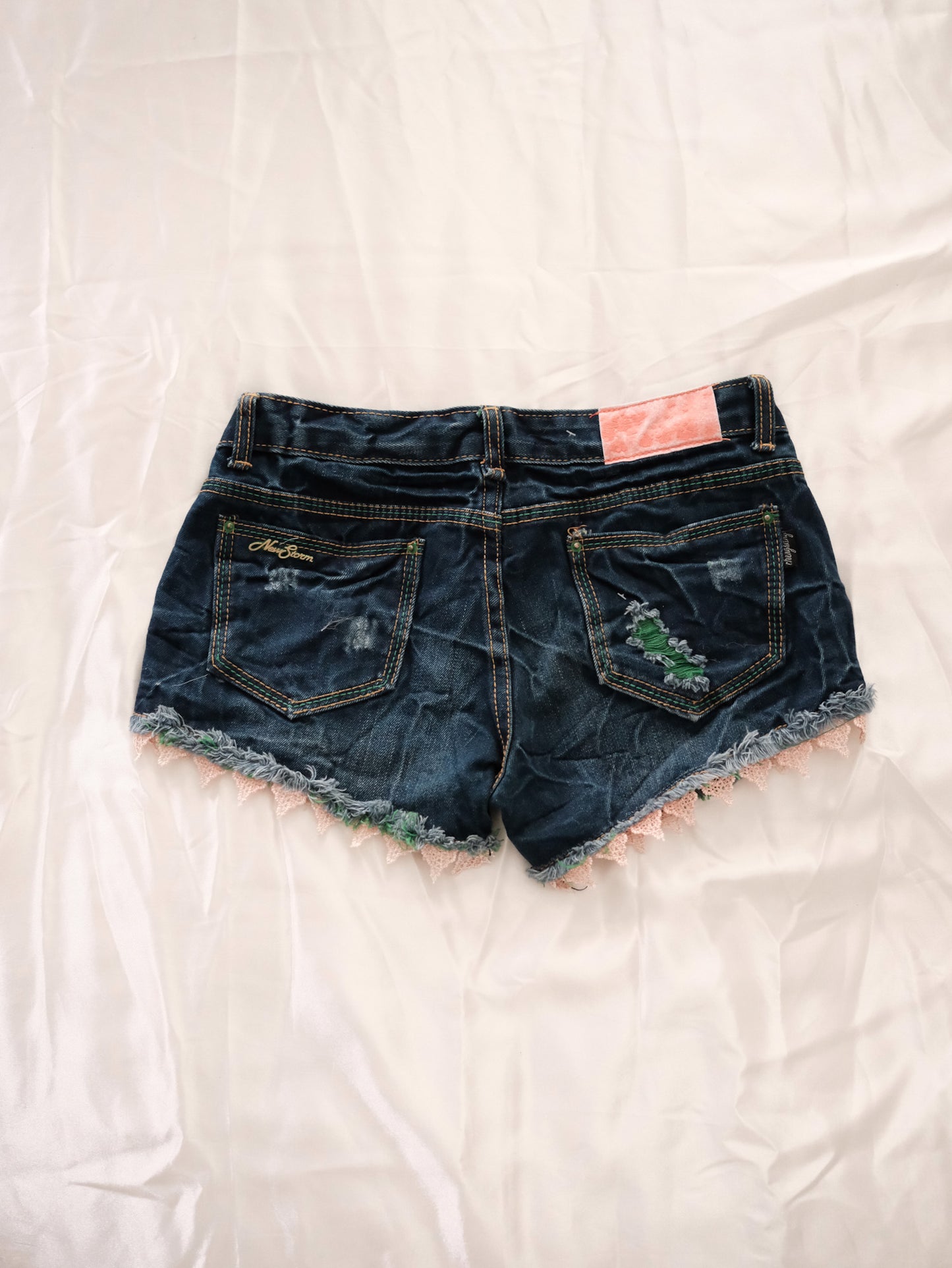 kiwi crush bunny shorts