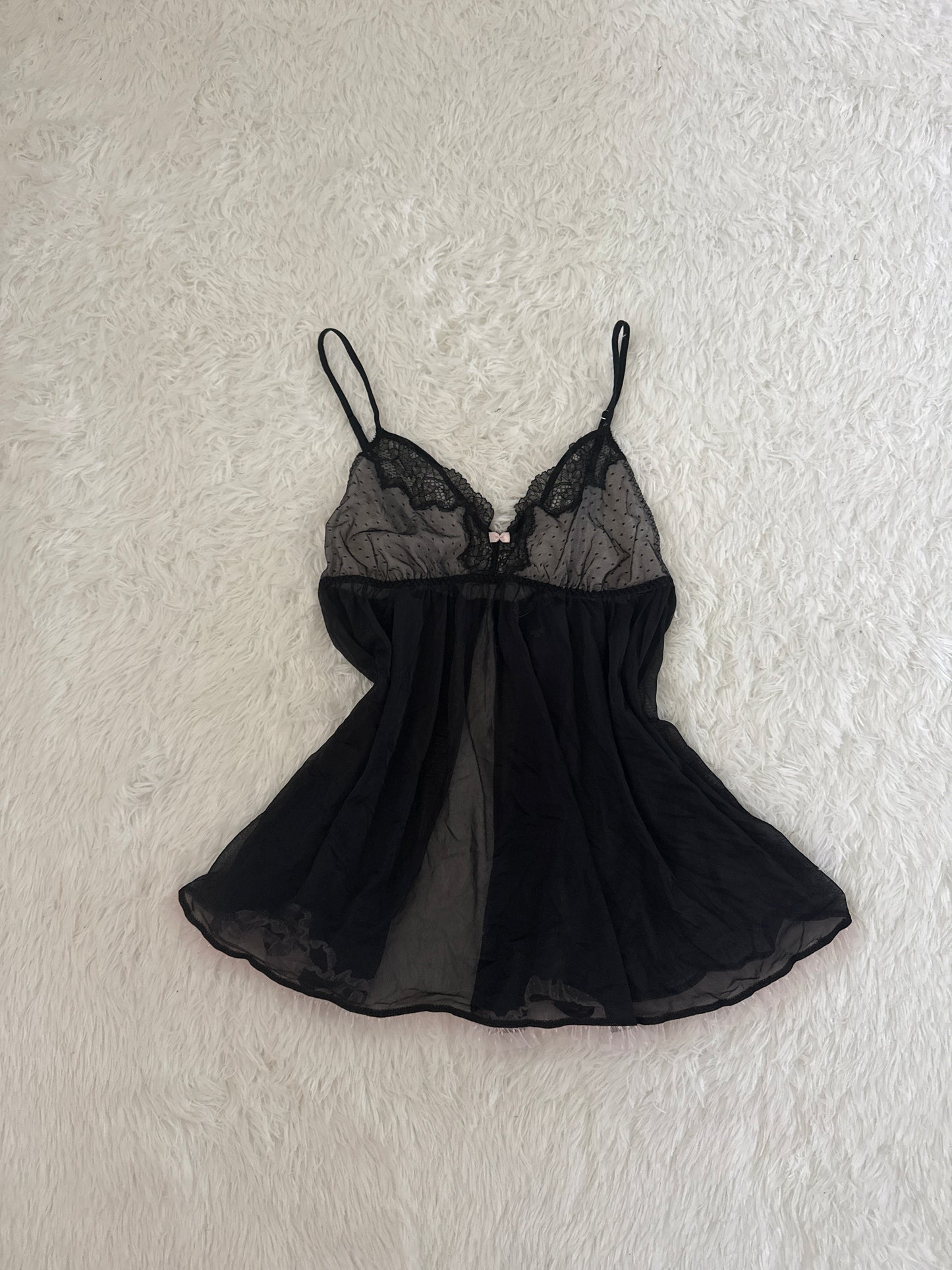 rose noir martini slip dress