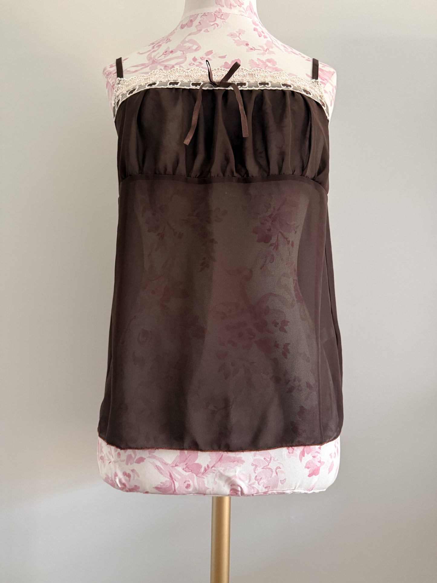 caramel chai glow martini camisole