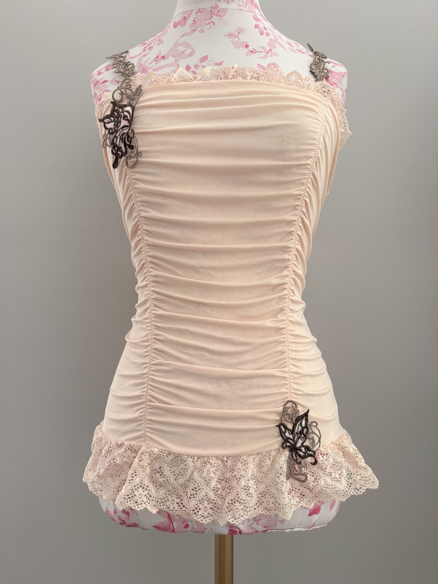 frost berry cream martini camisole