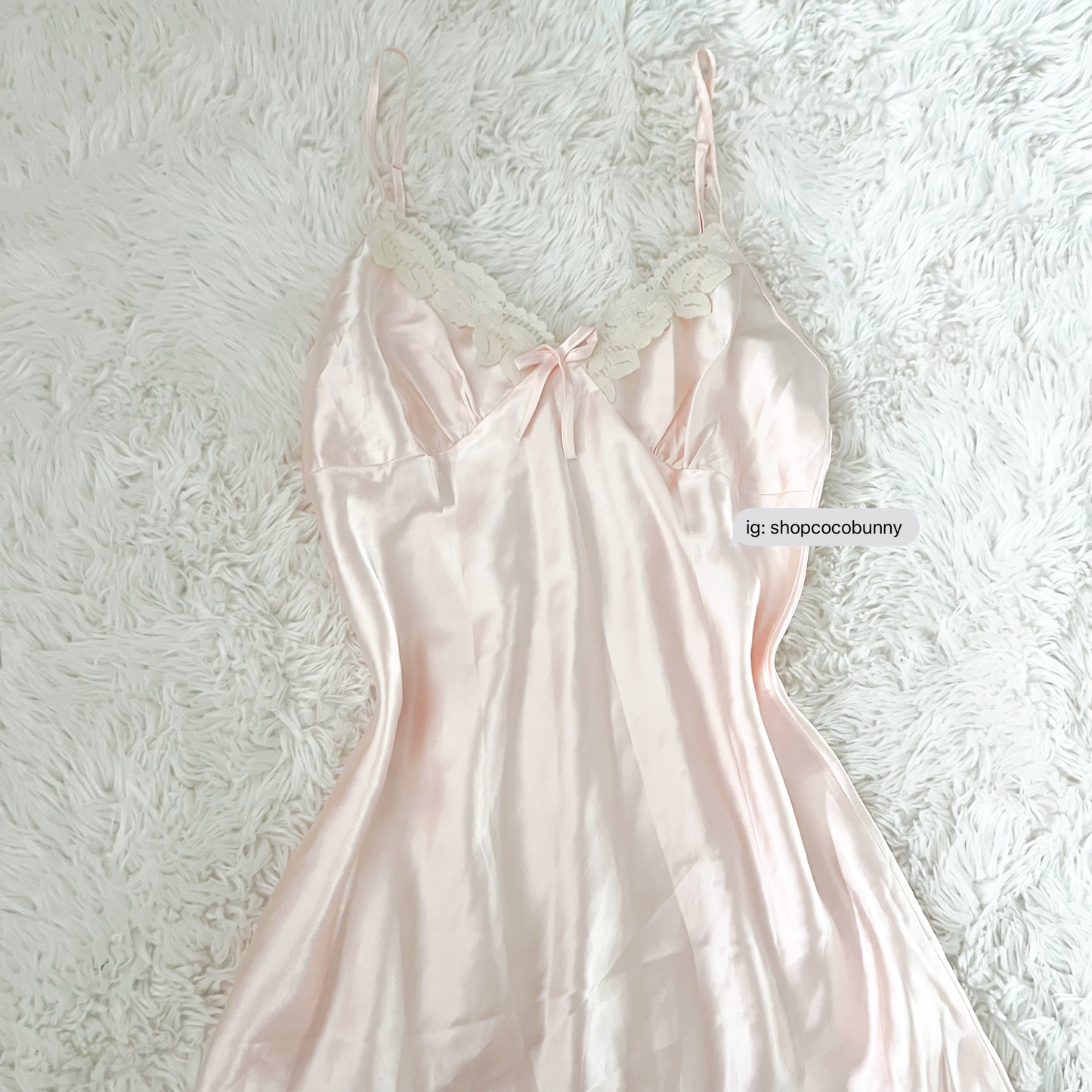 pink satin ruffle lace bustier slip dress