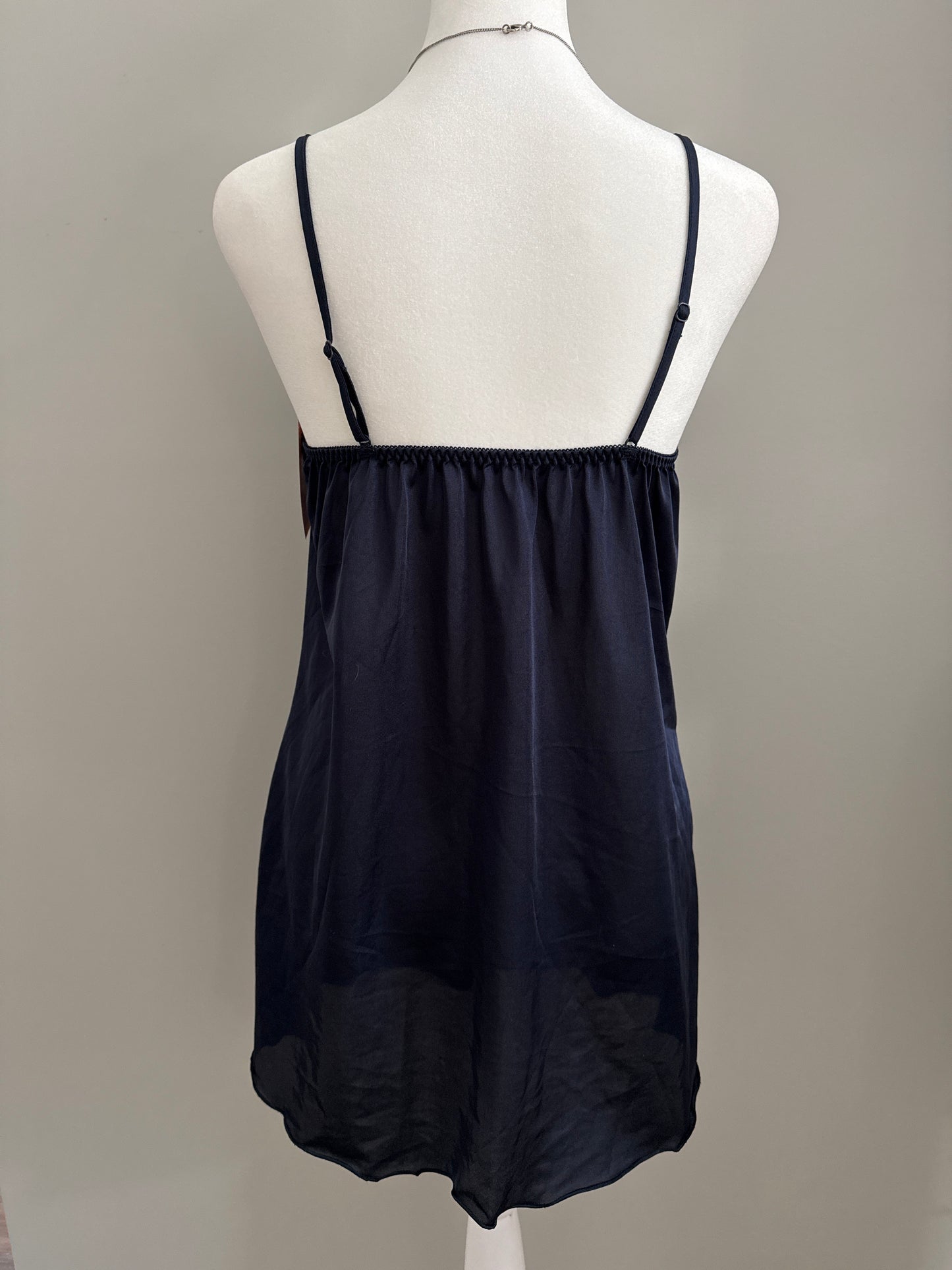 black licorice strawberry martini slip dress