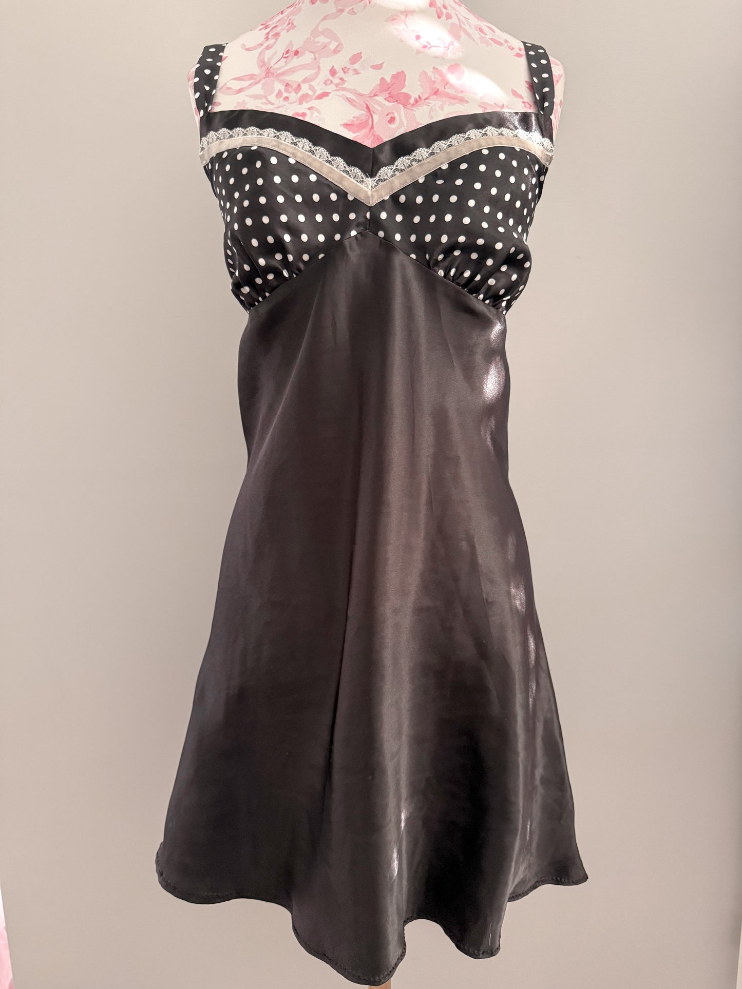 twinkle blackberry mist martini slip dress