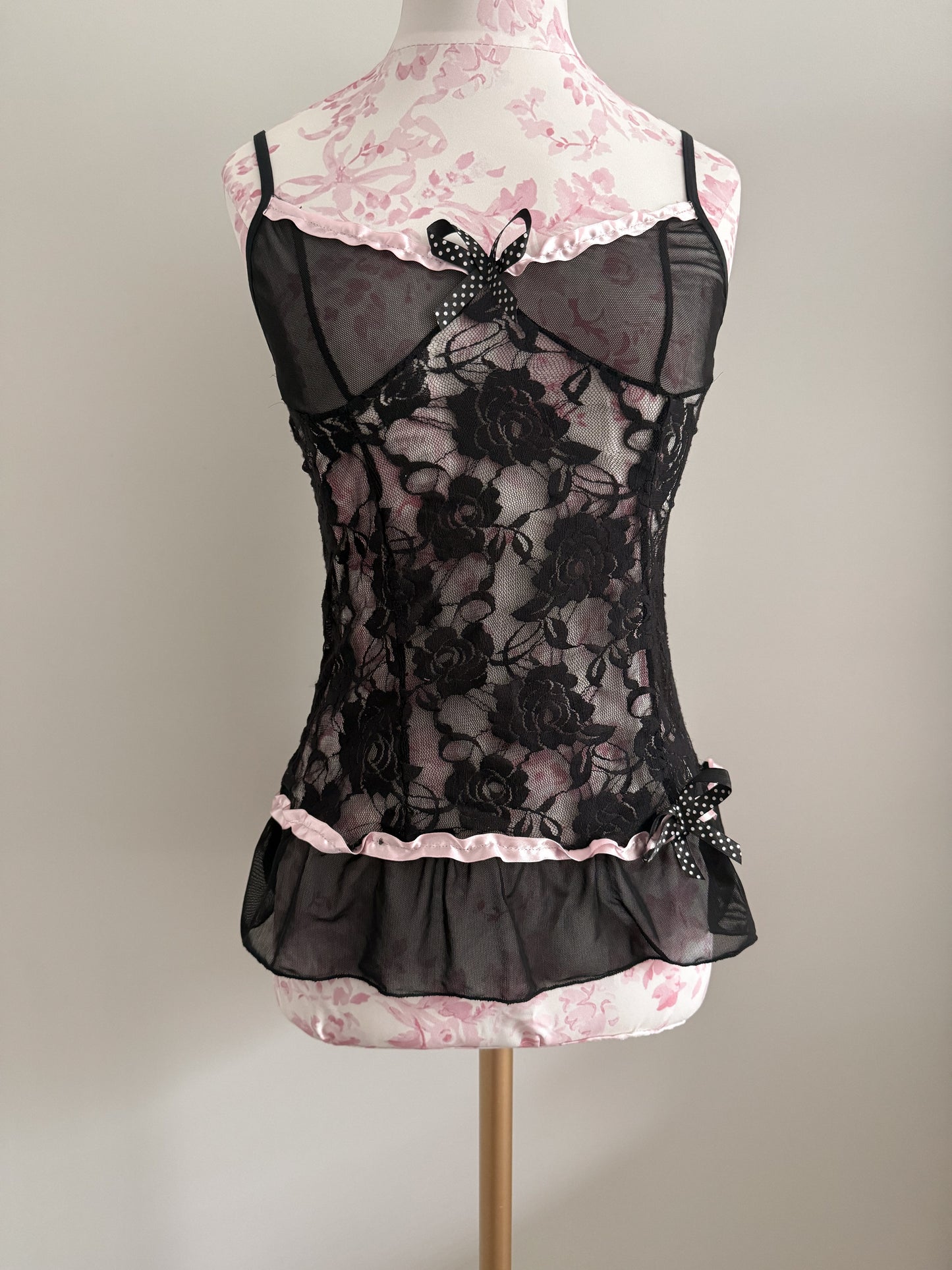 pink licorice splash margarita camisole