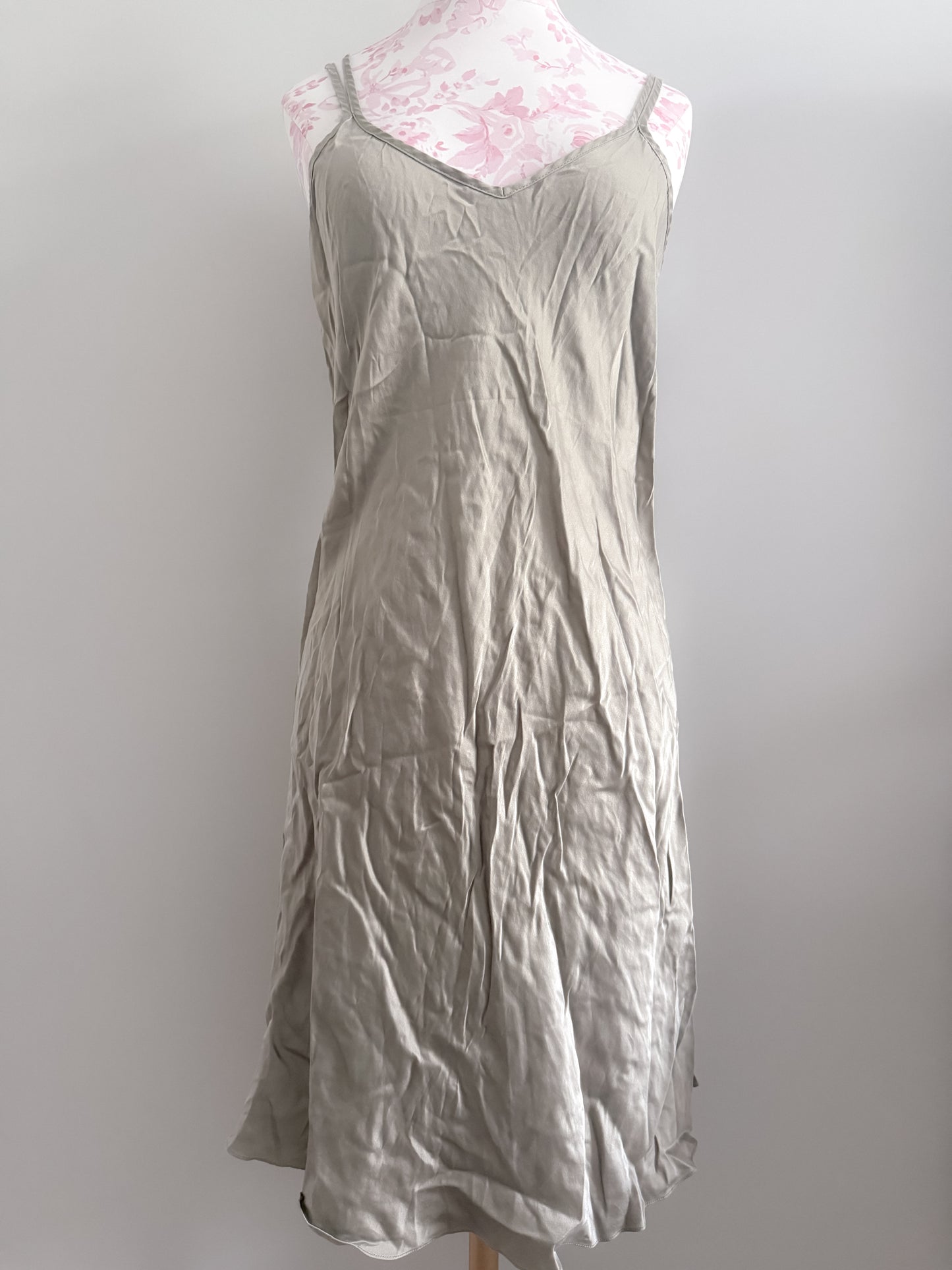 white sage fizz martini slip dress