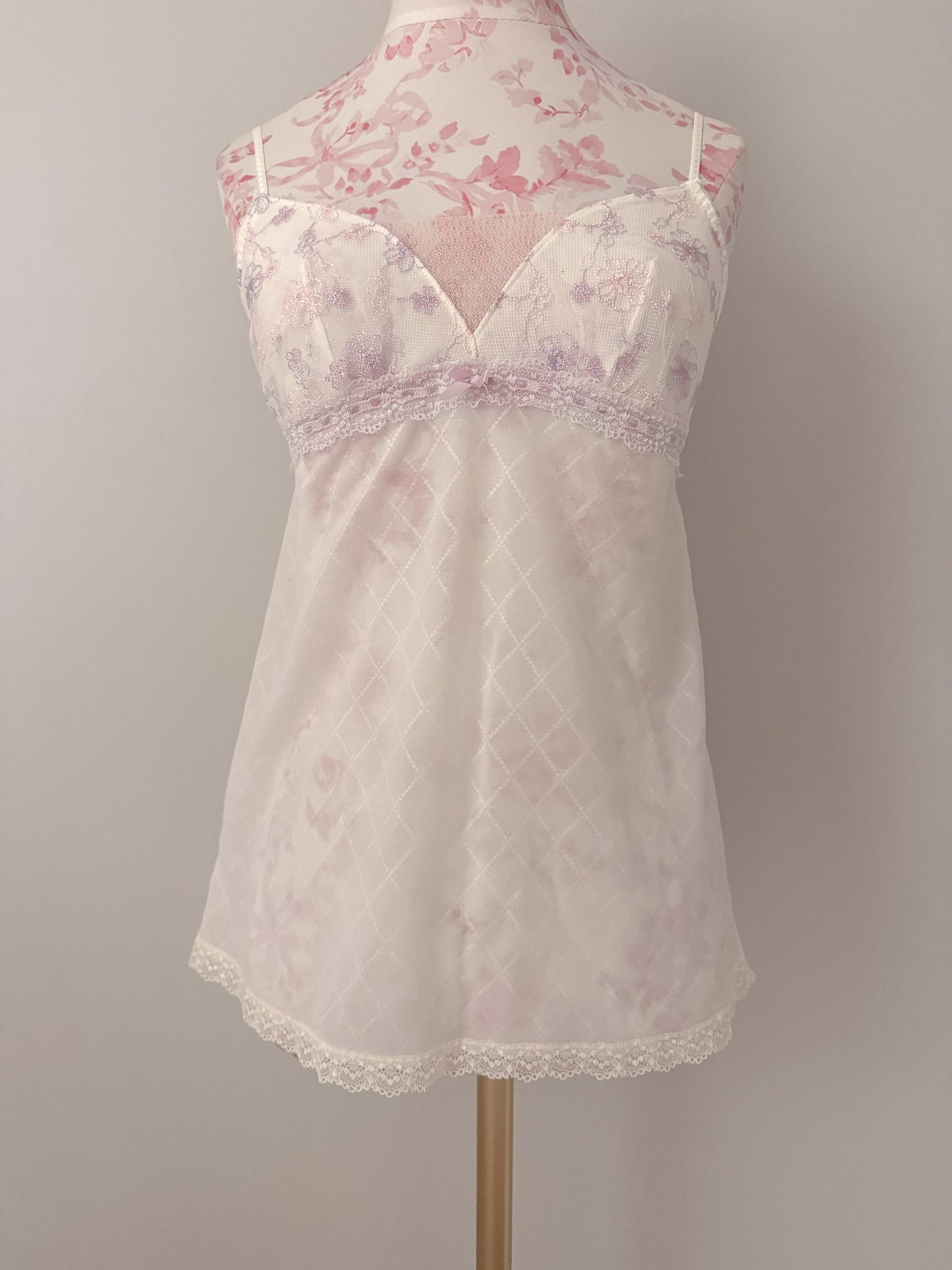 soft blush swirl mimosa camisole