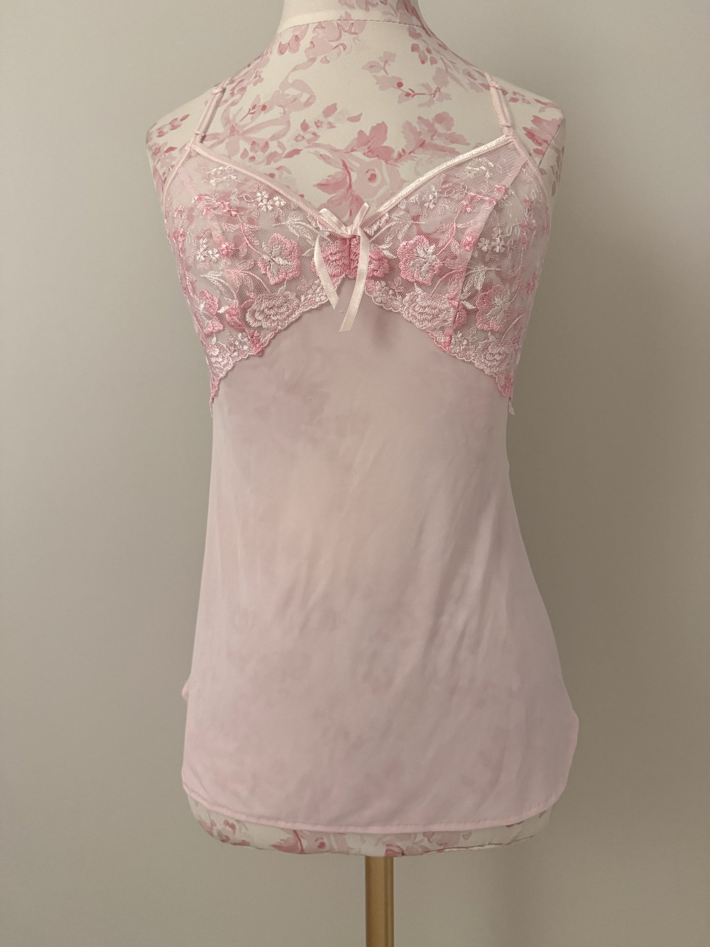 cotton candy rose bellini camisole