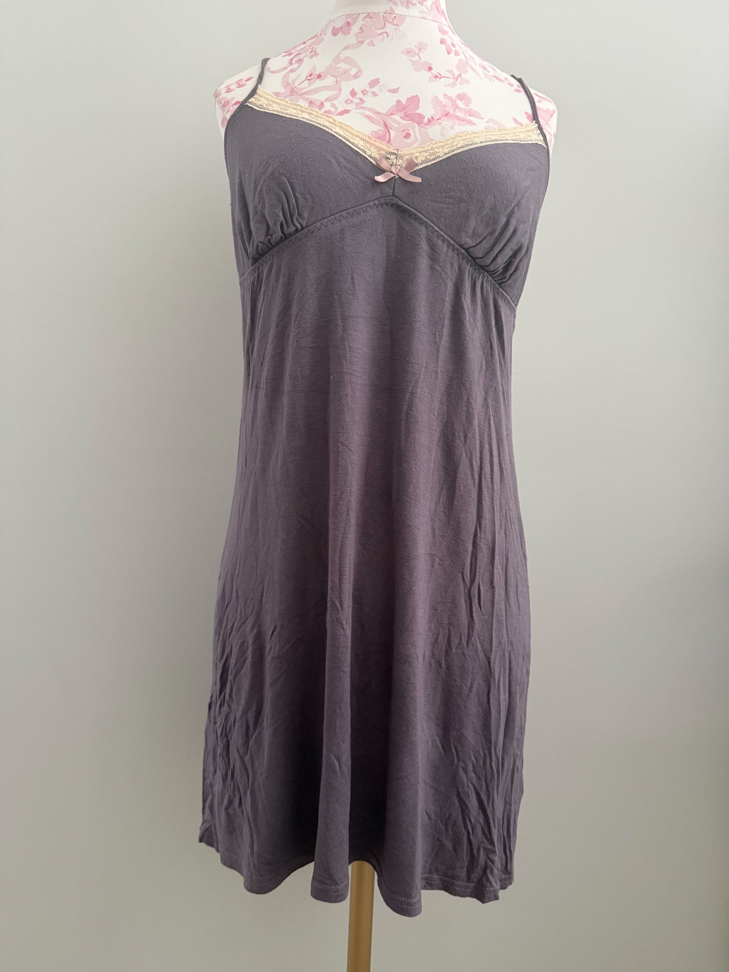 smoky plum blitz margarita slip dress