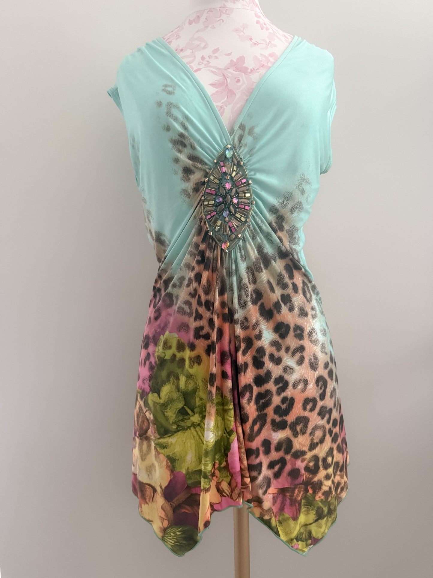 skyline sea sangria slip dress