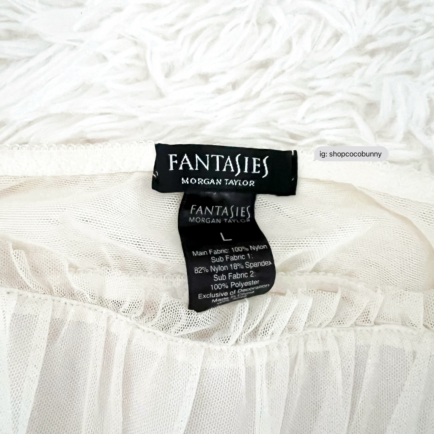 fantasies pink ribbon slip dress