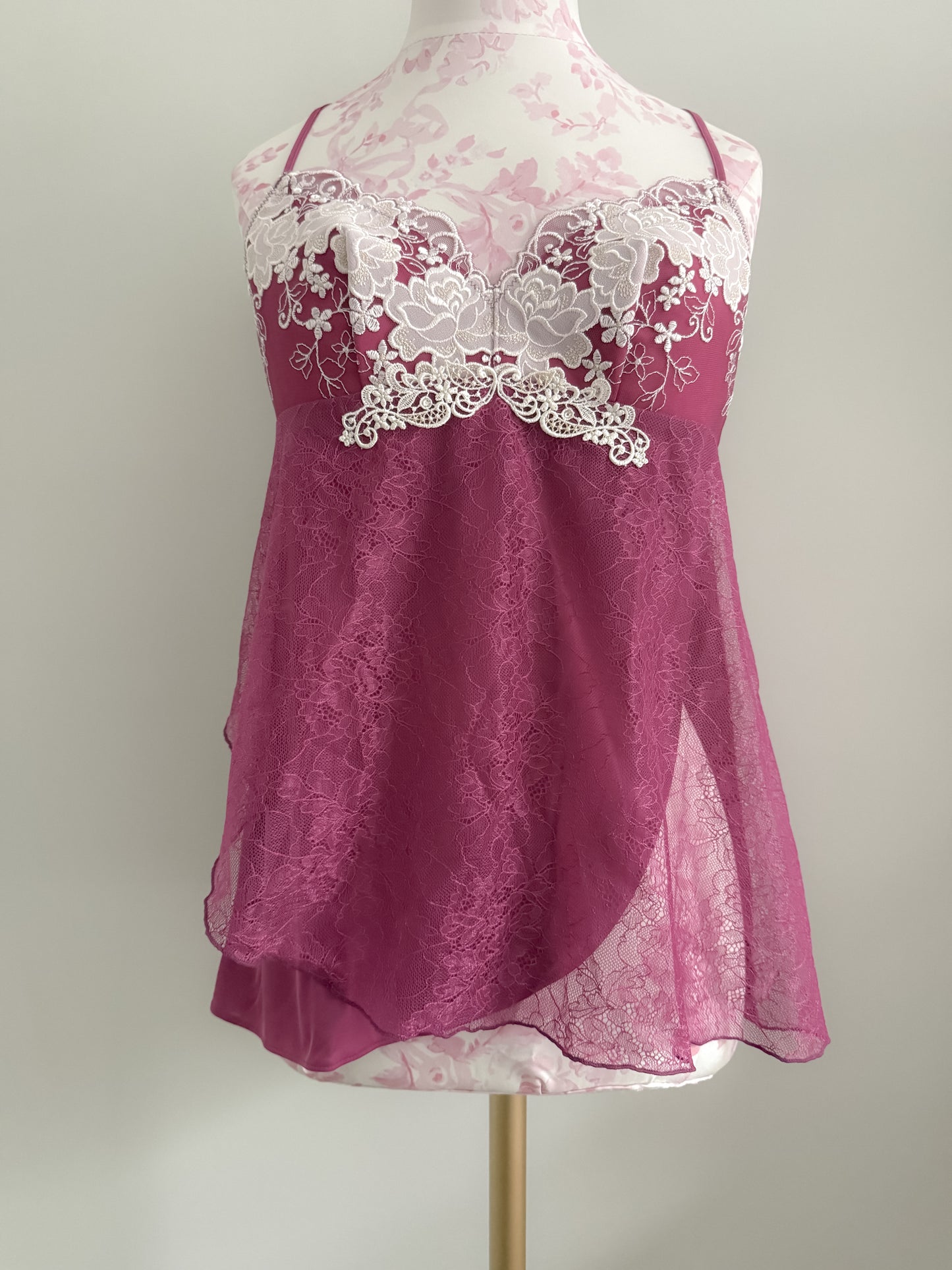 lychee milkflower foam mojito camisole