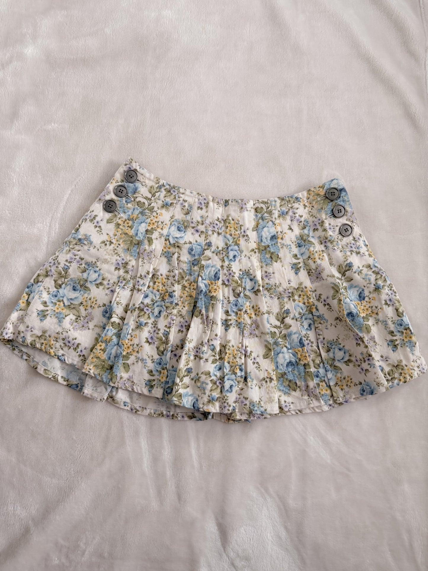 marshmallow garden splash cocktail skirt