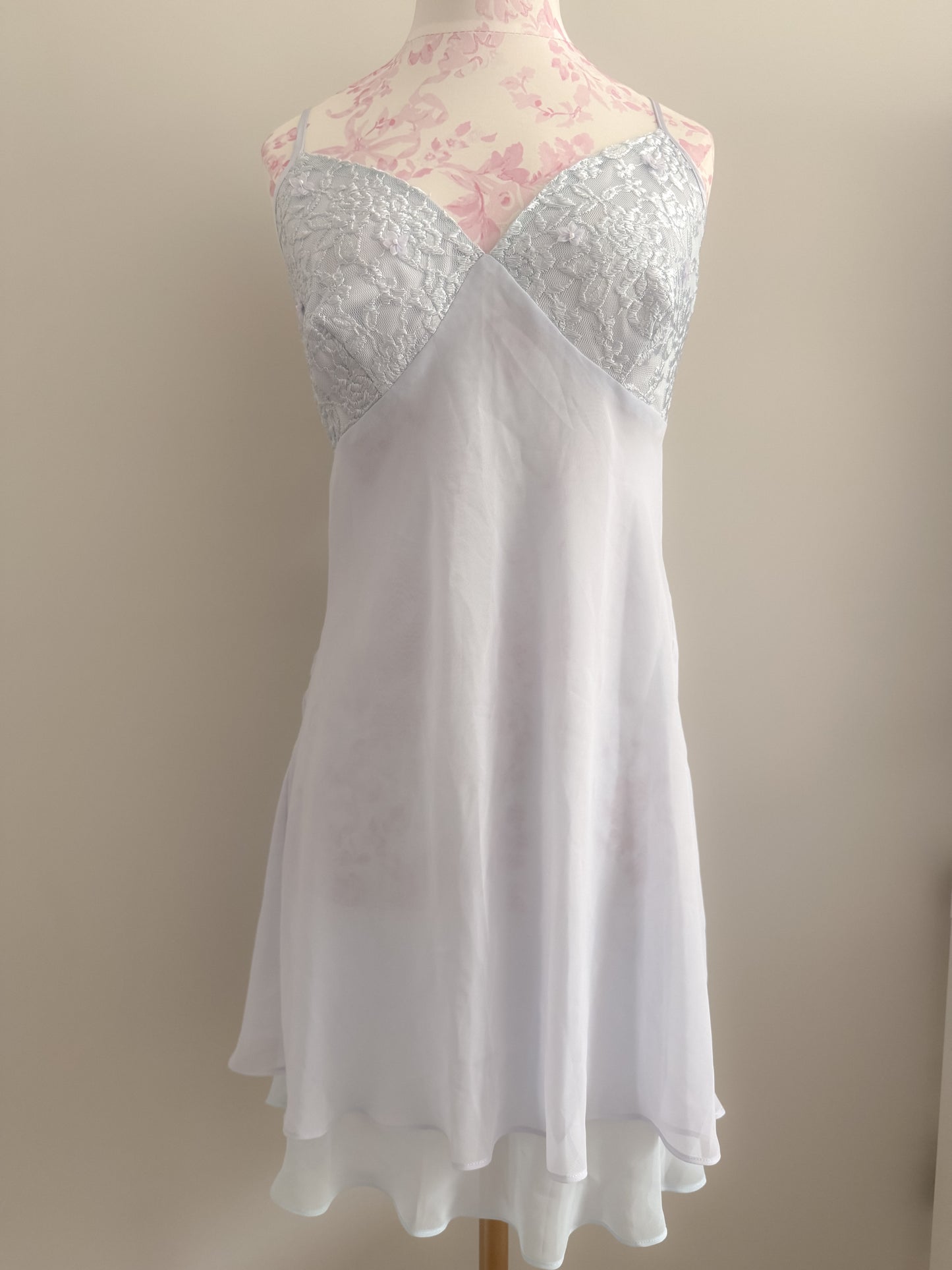 frosted lychee spice martini slip dress