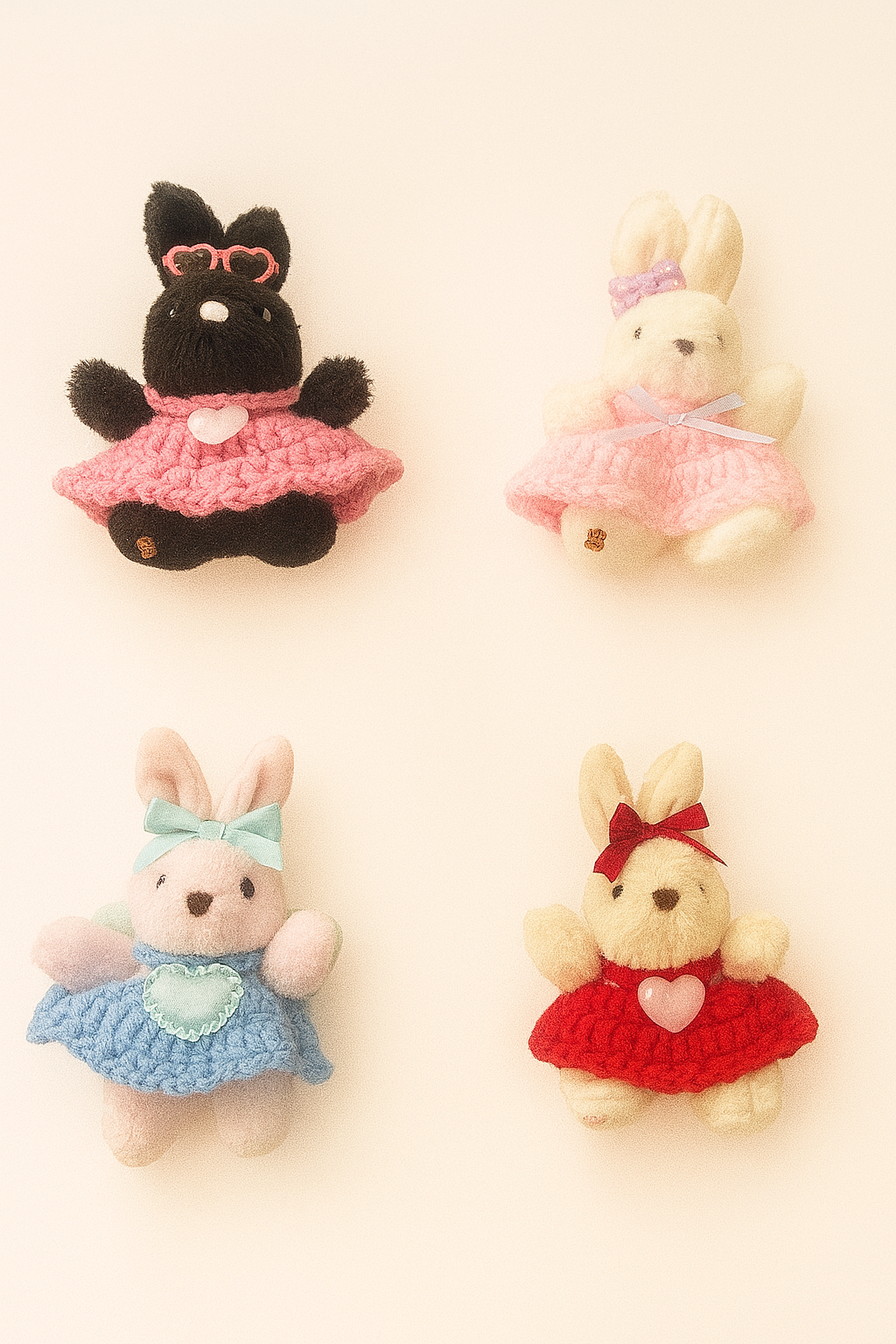 bun bun keychain