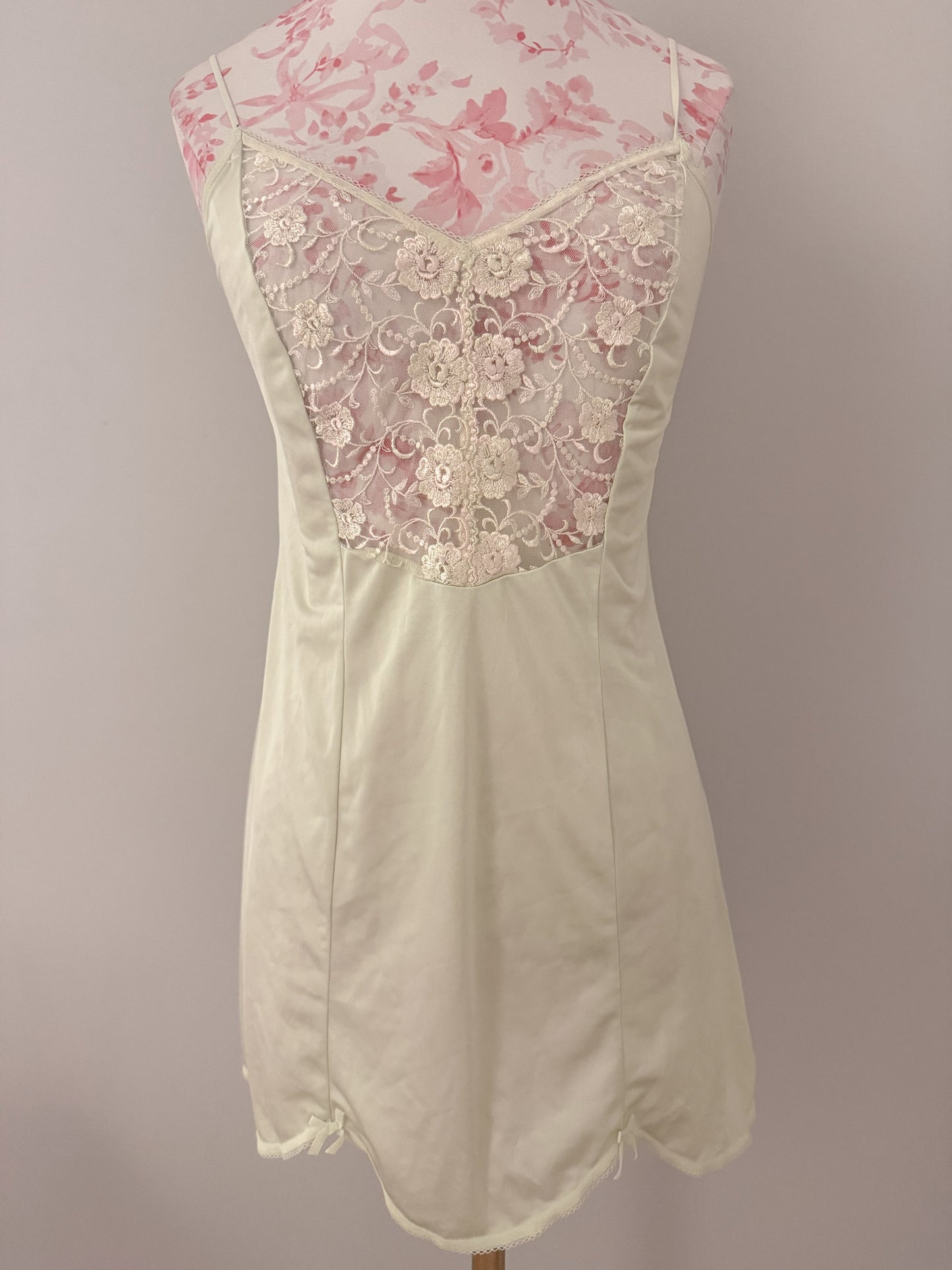 pistachio cream twist manhattan slip dress