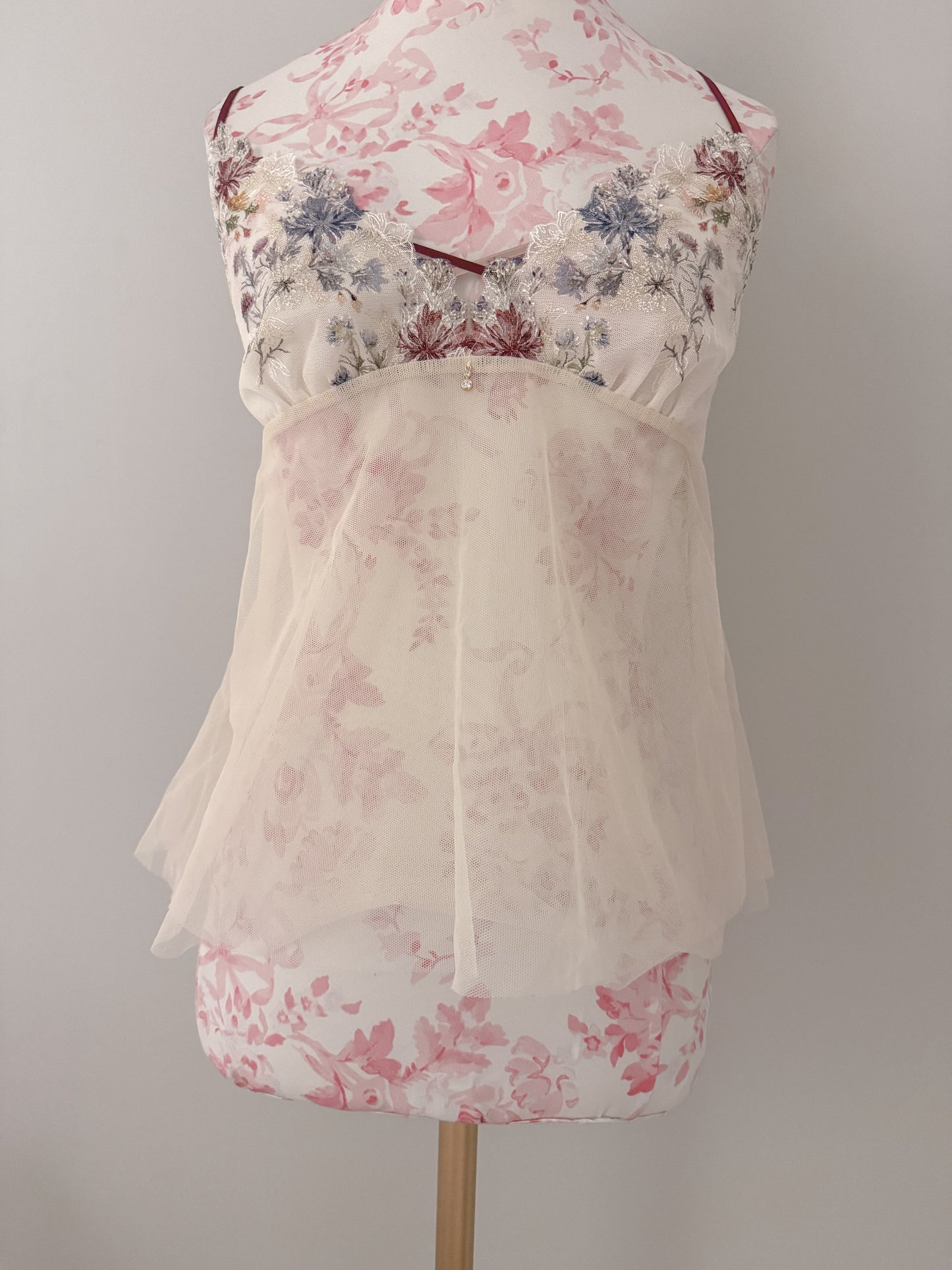 porcelain petal bloom martini camisole