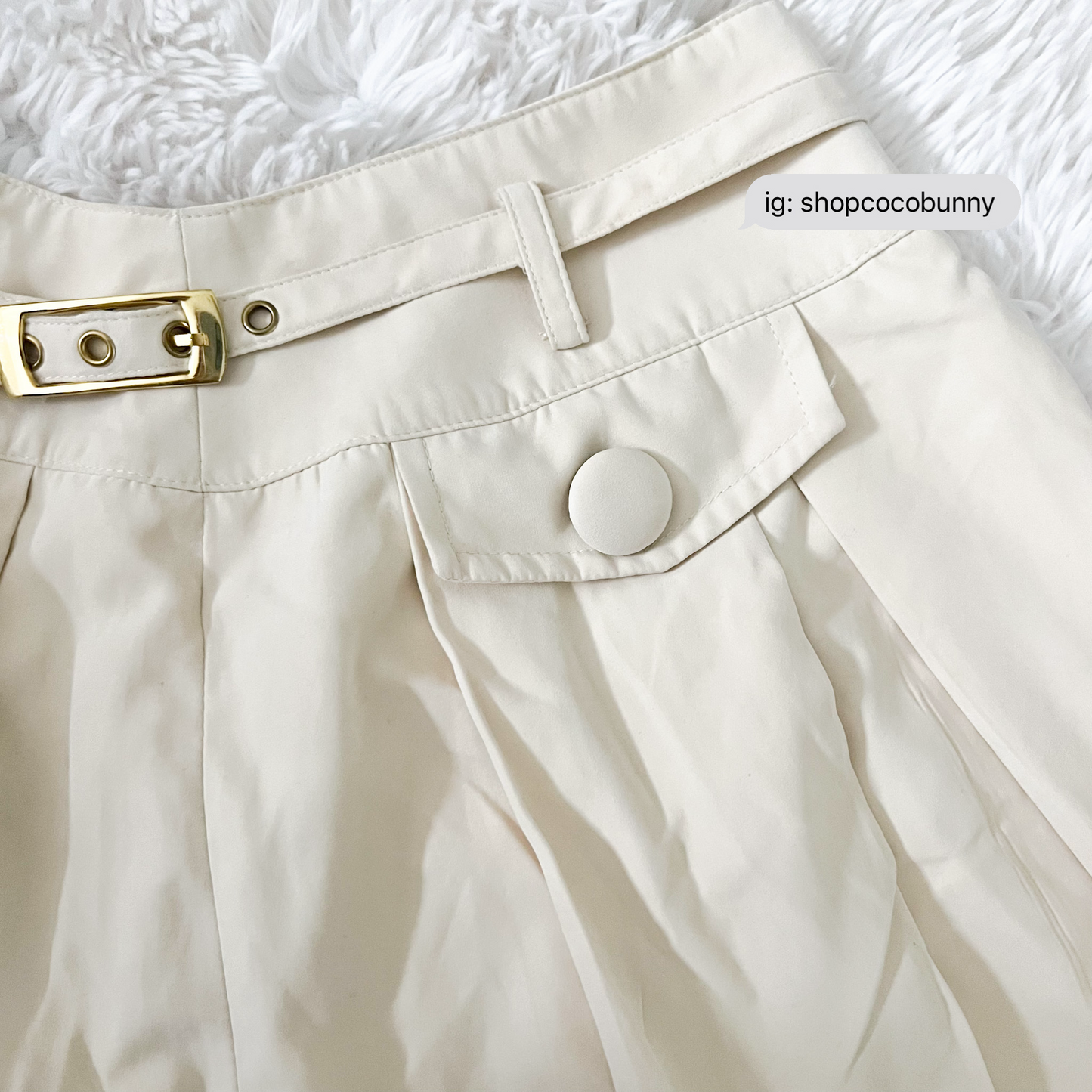 japanese brand liz lisa belt lace embroidered skirt