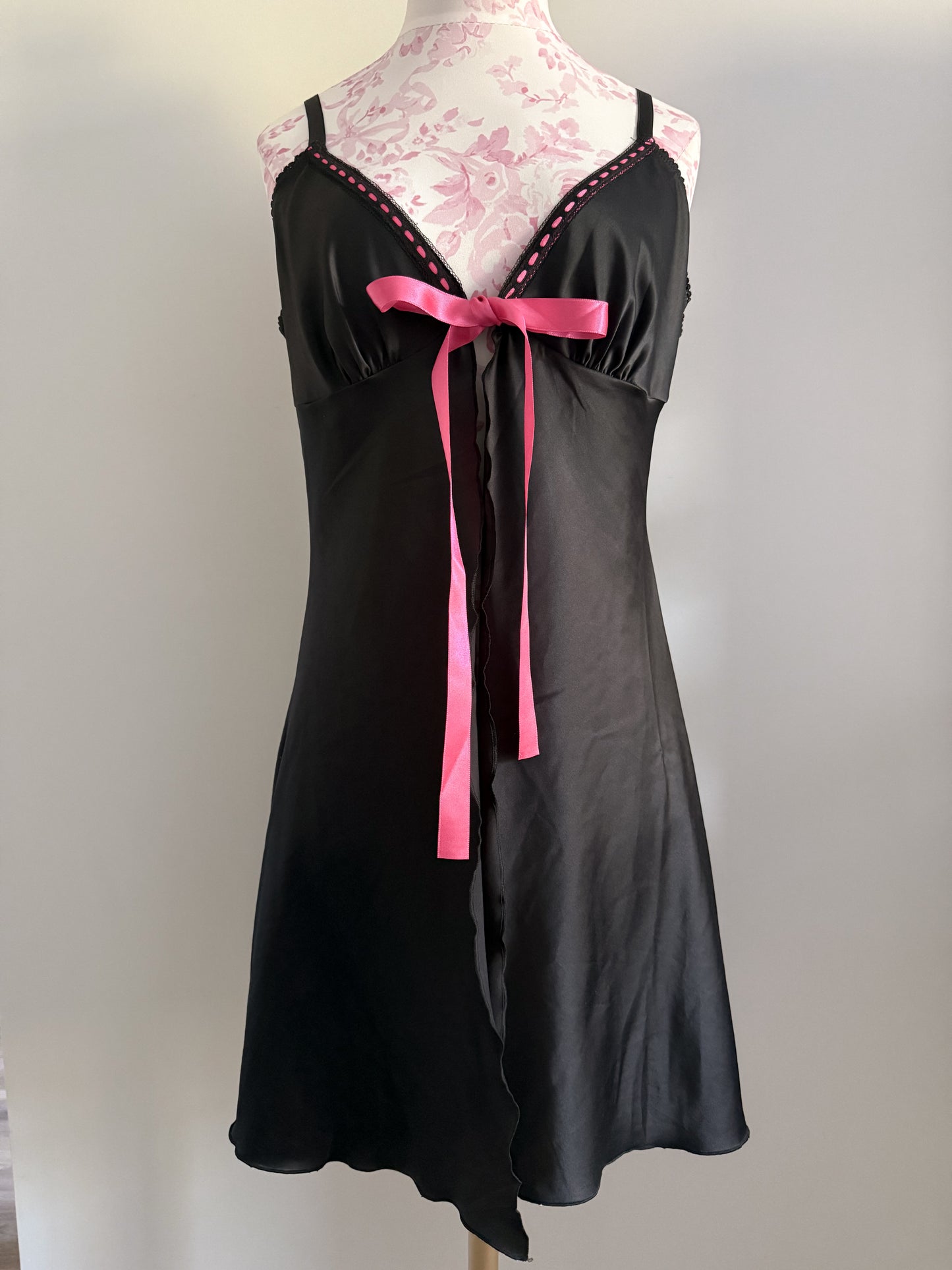 black passionfruit cosmopolitan slip dress