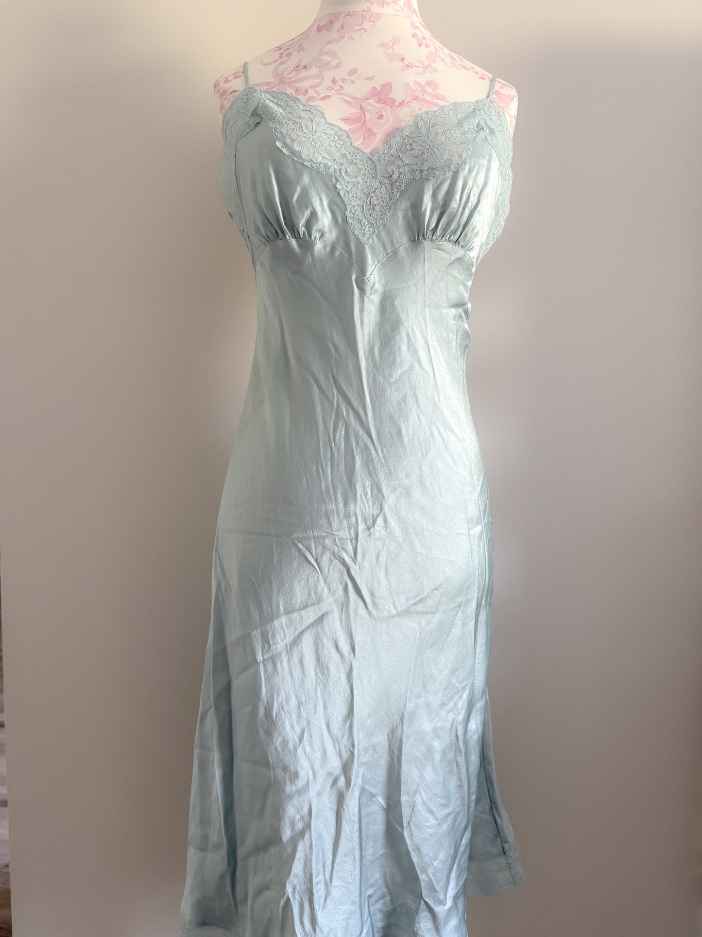 deep sea spark martini slip dress