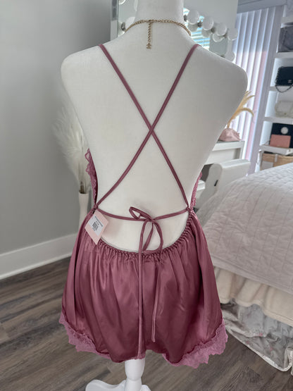 plum long island iced tea romper