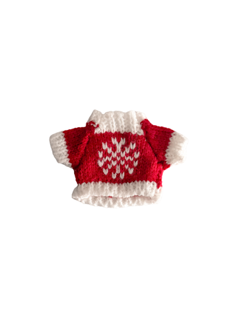 red & white