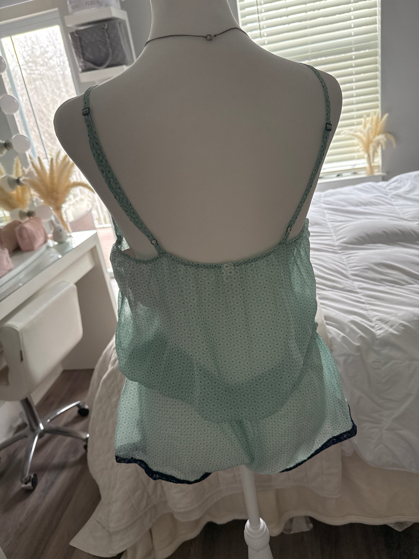 blue cotton candy cocktail romper