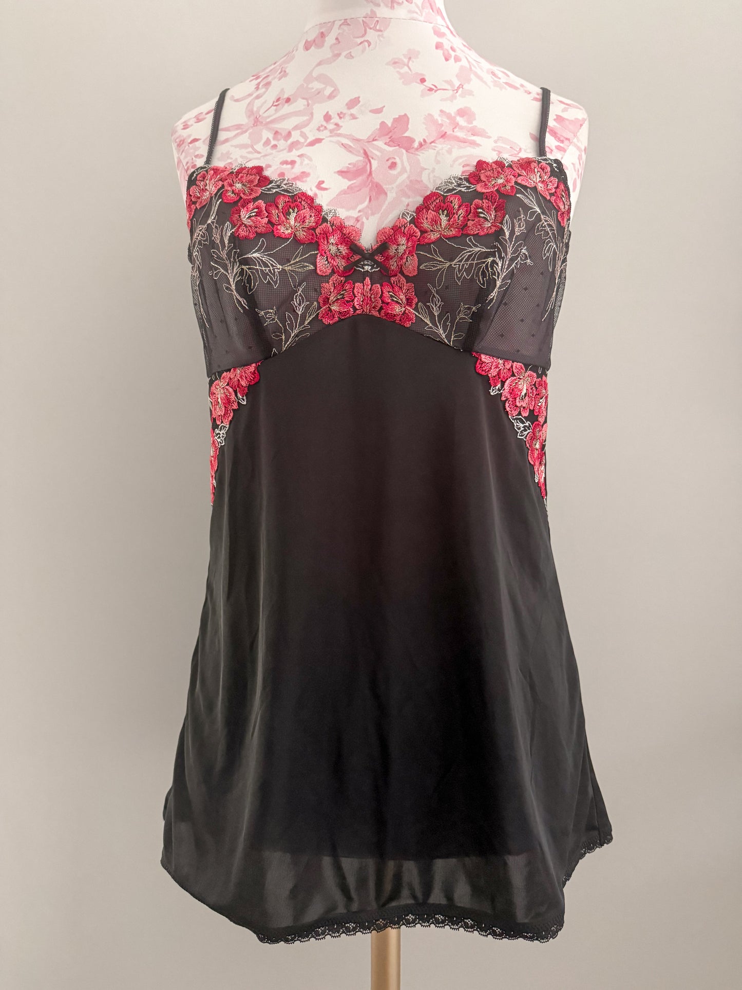 black rose ice martini babydoll