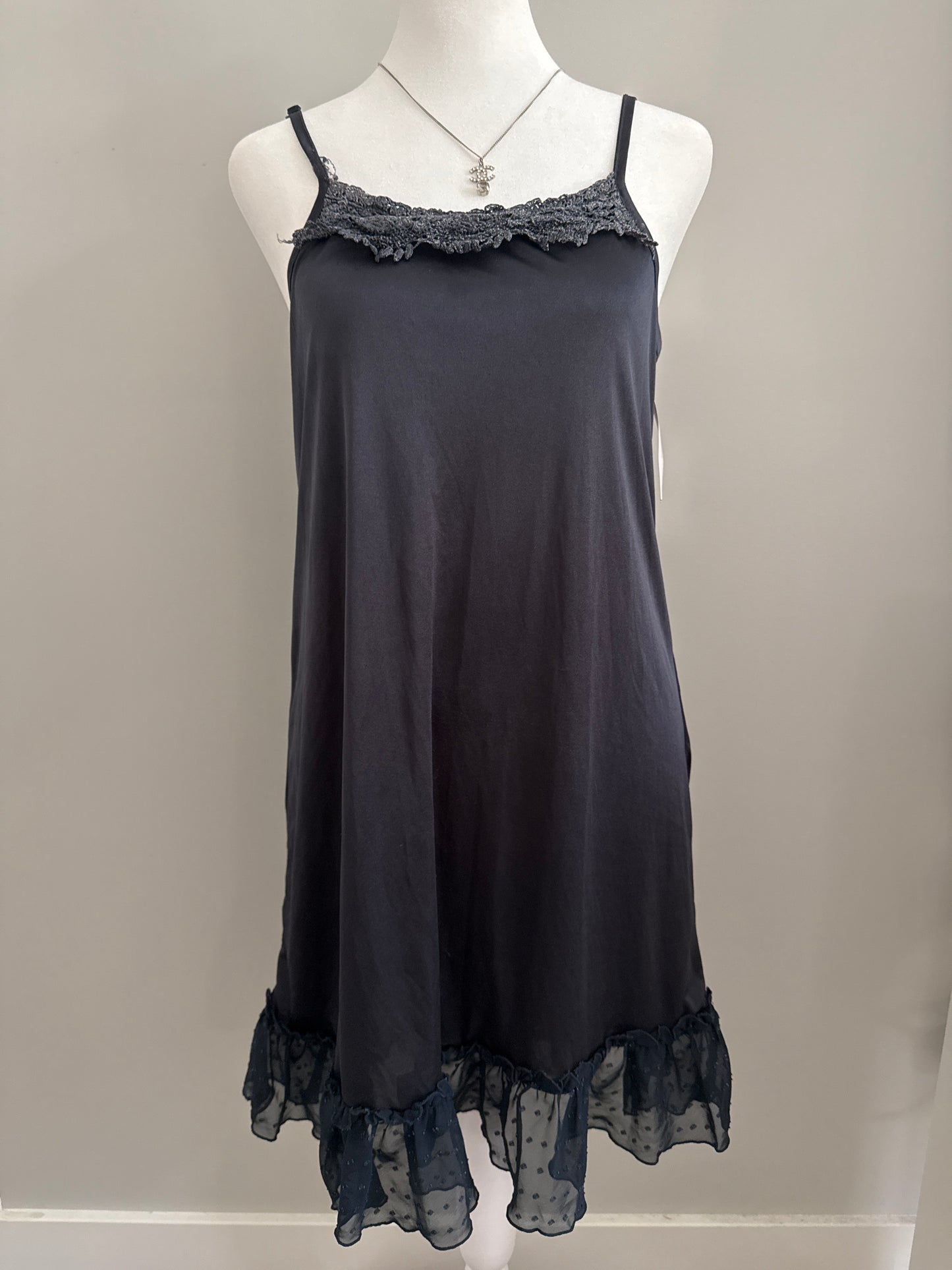 blackberry charcoal mojito slip dress