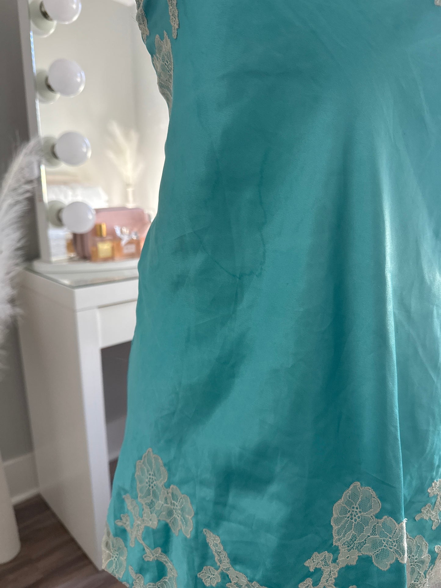 coconut turquoise cocktail camisole