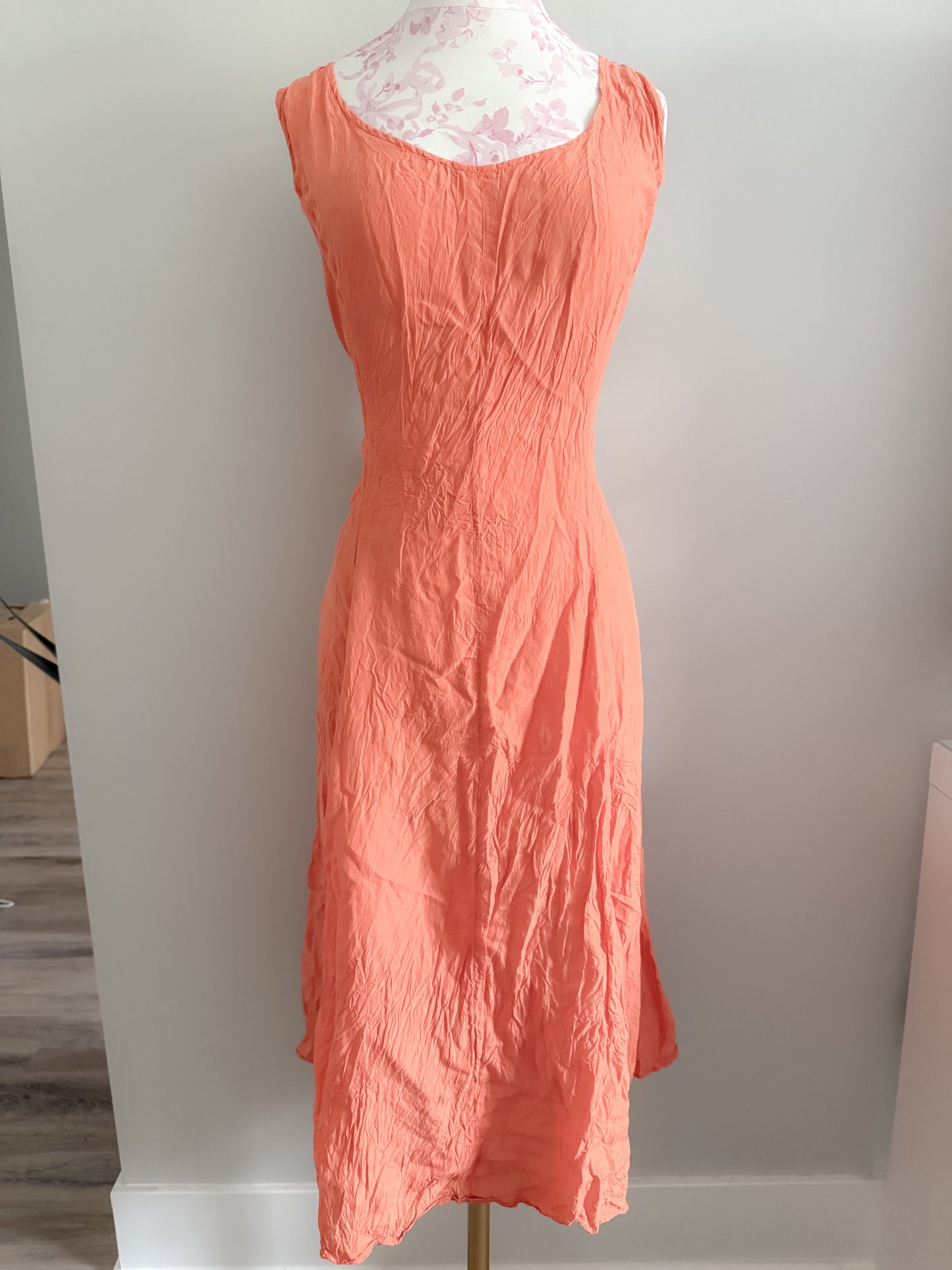 pumpkin chai spritz slip dress