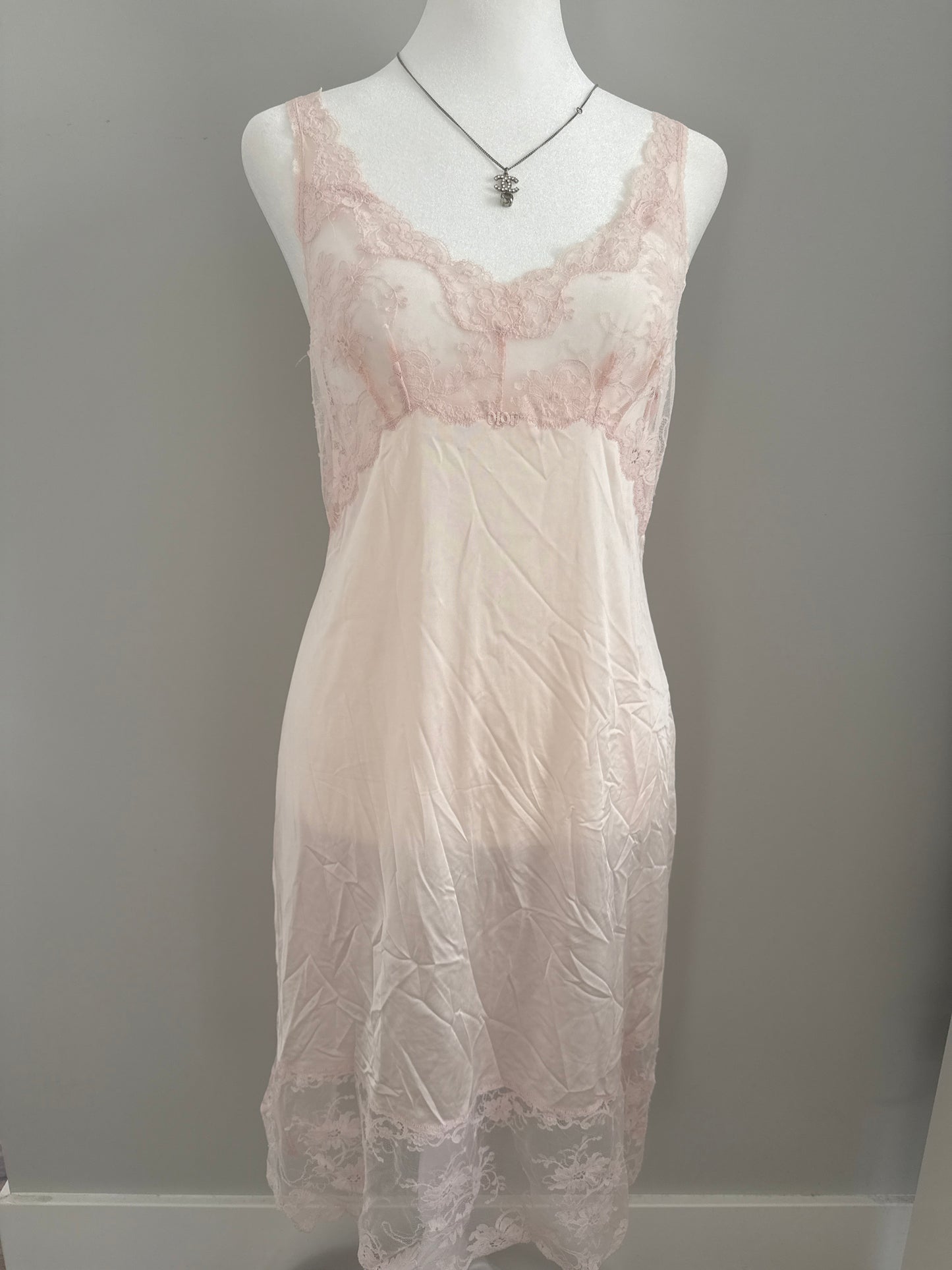 pink cloud margarita slip dress