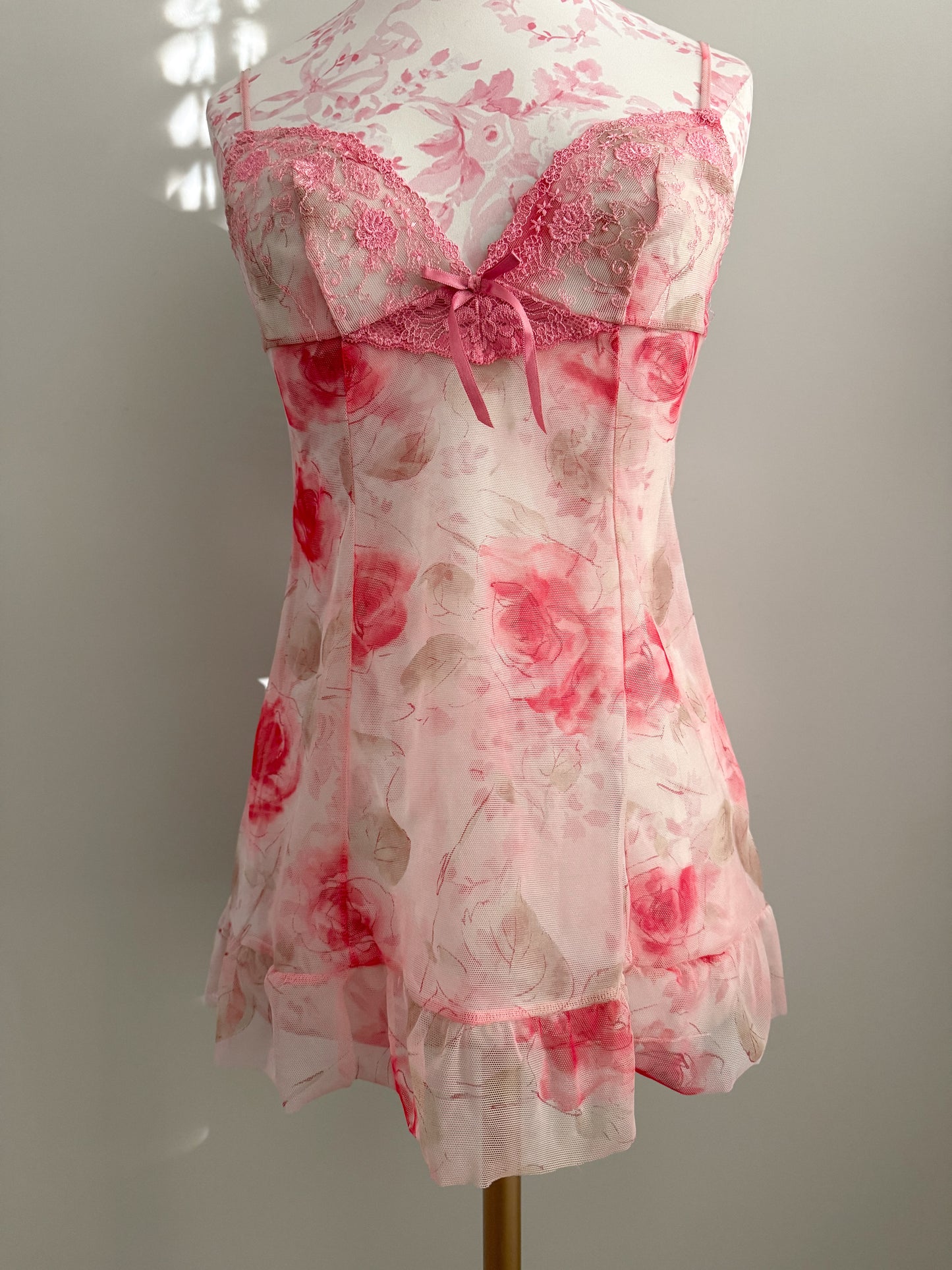 rose floral twist mojito camisole