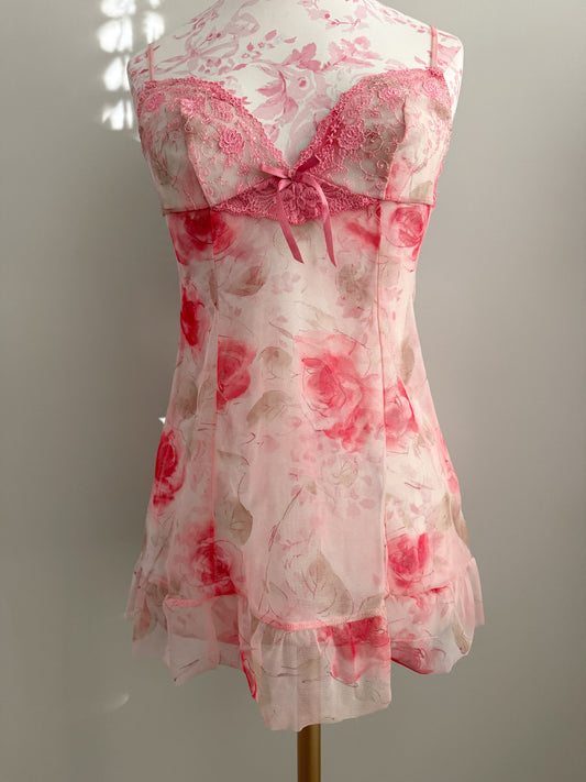 rose floral twist mojito camisole