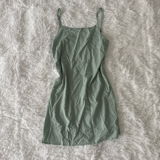 turquoise agave rum punch slip dress